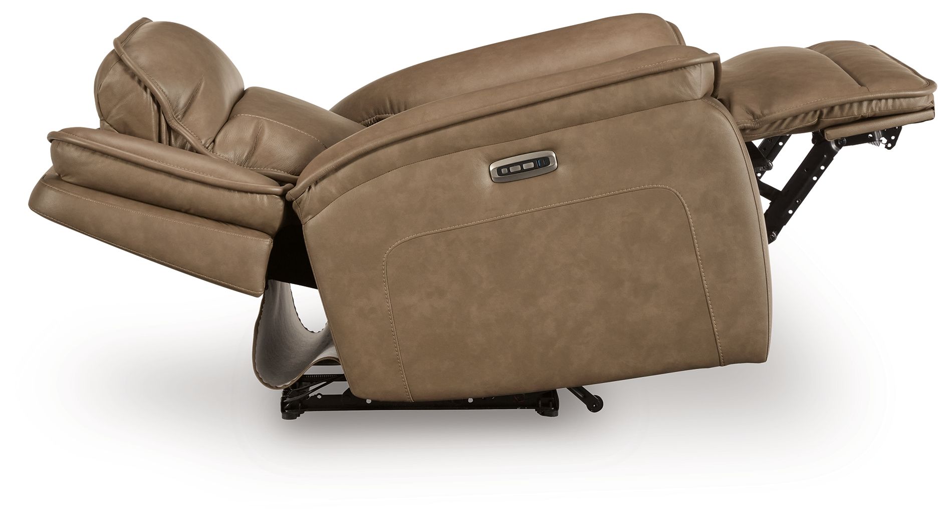 Ashley Furniture Glencroft - Power Recliner / Adjustable Headrest - Sahara - Image 5