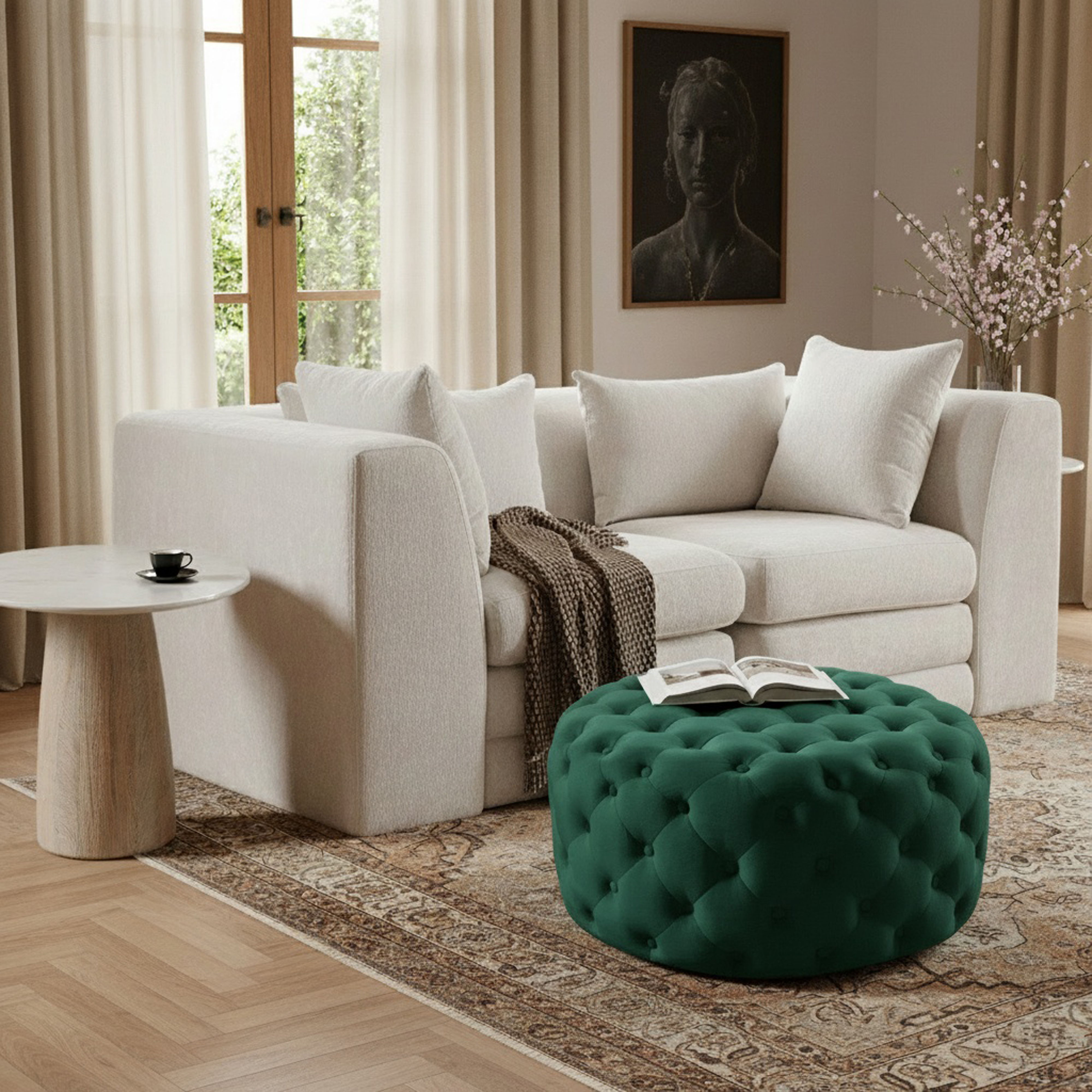 Addison - Ottoman / Bench - Green