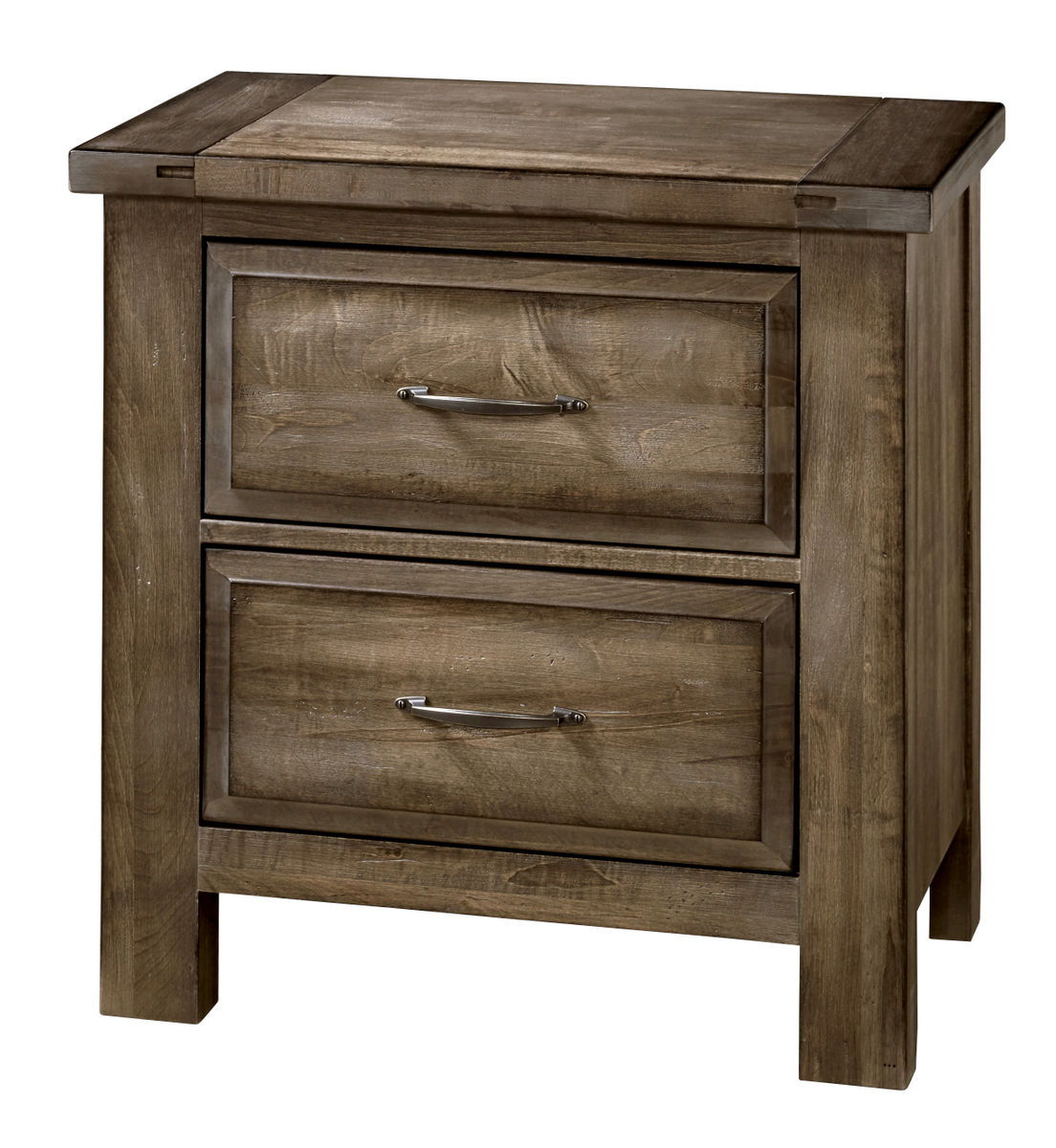 Vaughan-Bassett Maple Road - 2-Drawers Nightstand - Maple Syrup