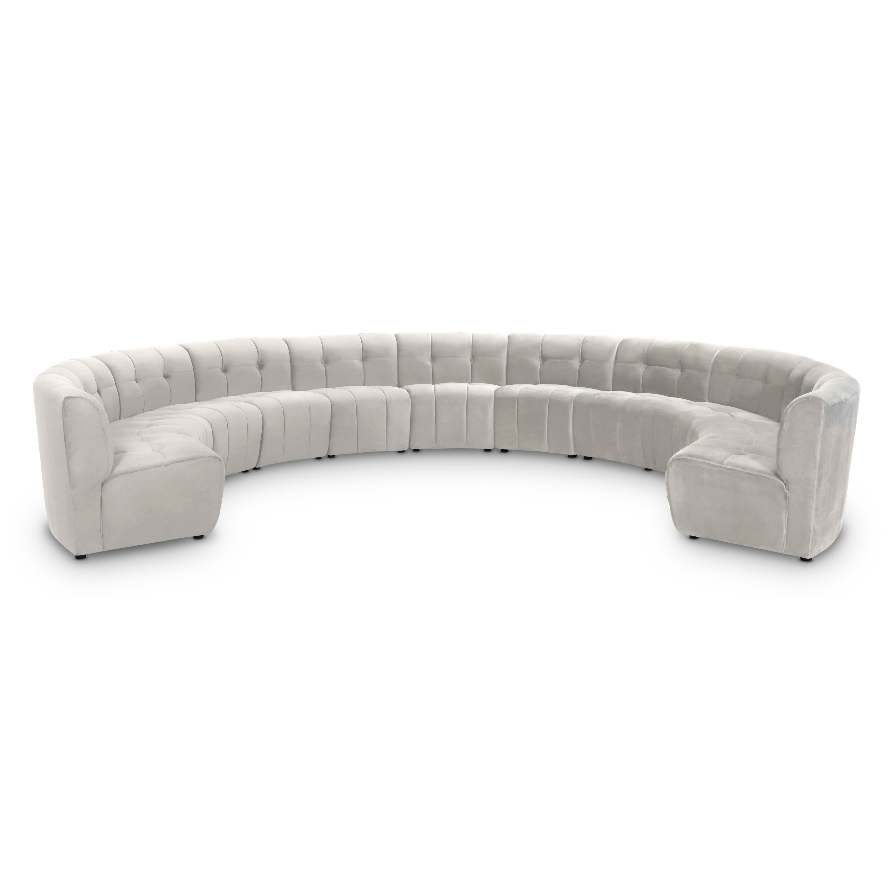 Limitless - 11 Piece Modular Sectional - Cream