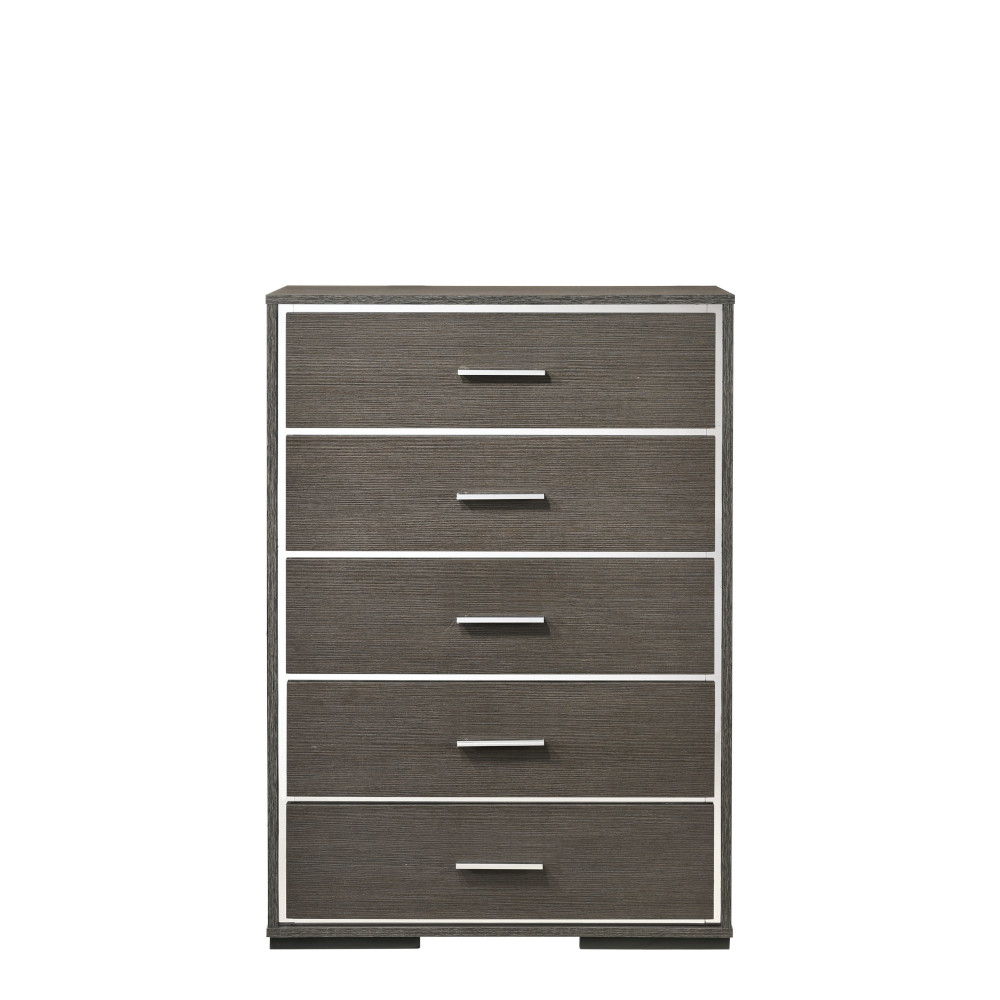 Escher - Chest - Gray Oak, dark gray, view 6