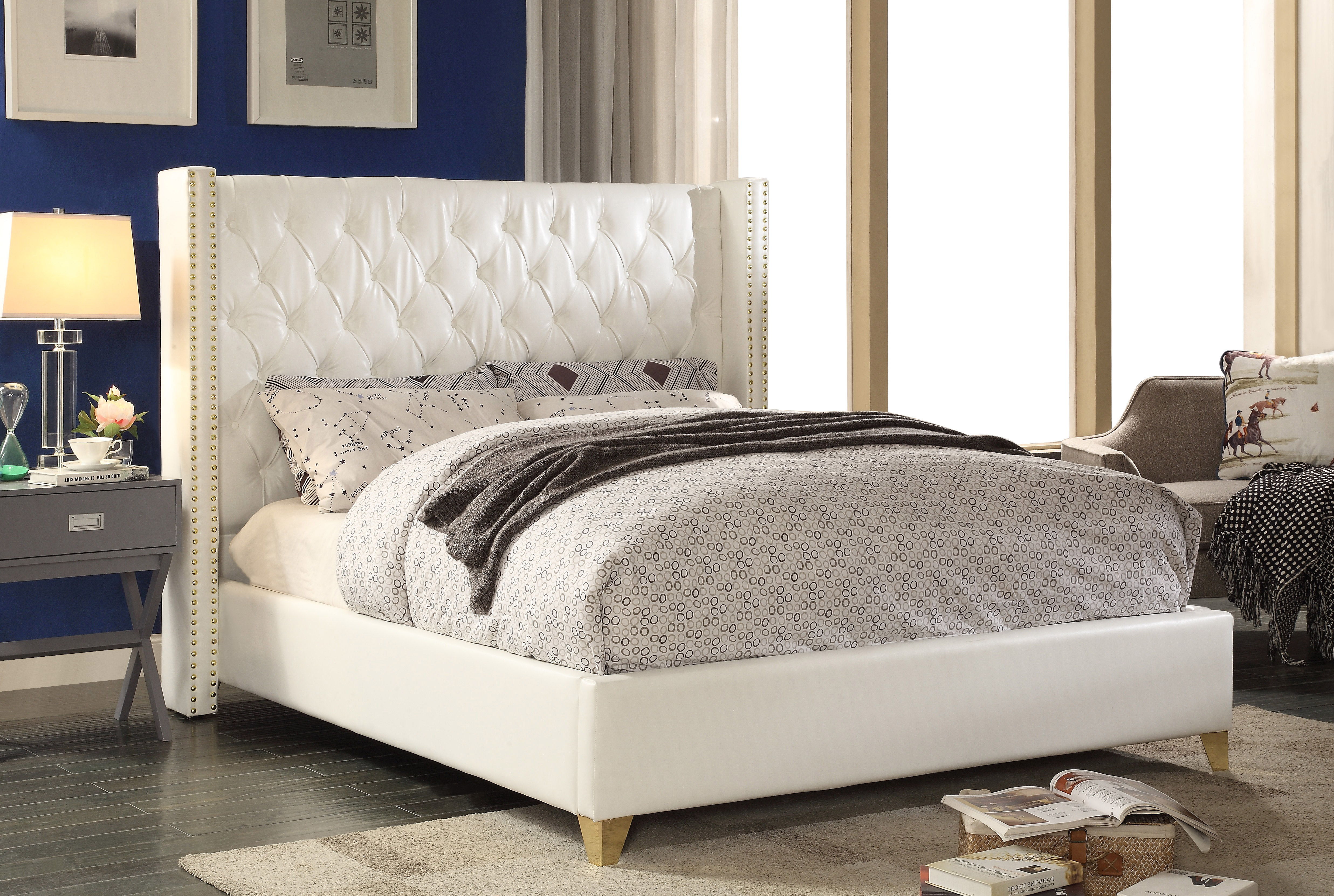 Soho - Full Bed - White