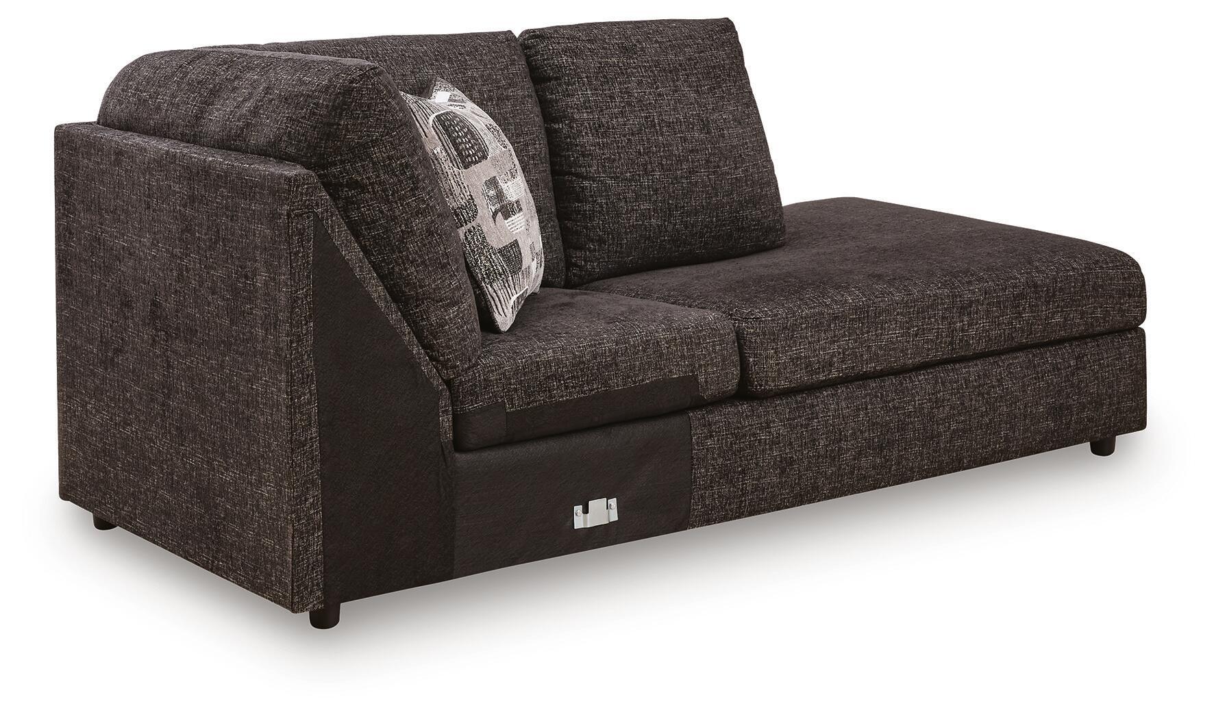 Lentiz - RAF Corner Chaise - Onyx