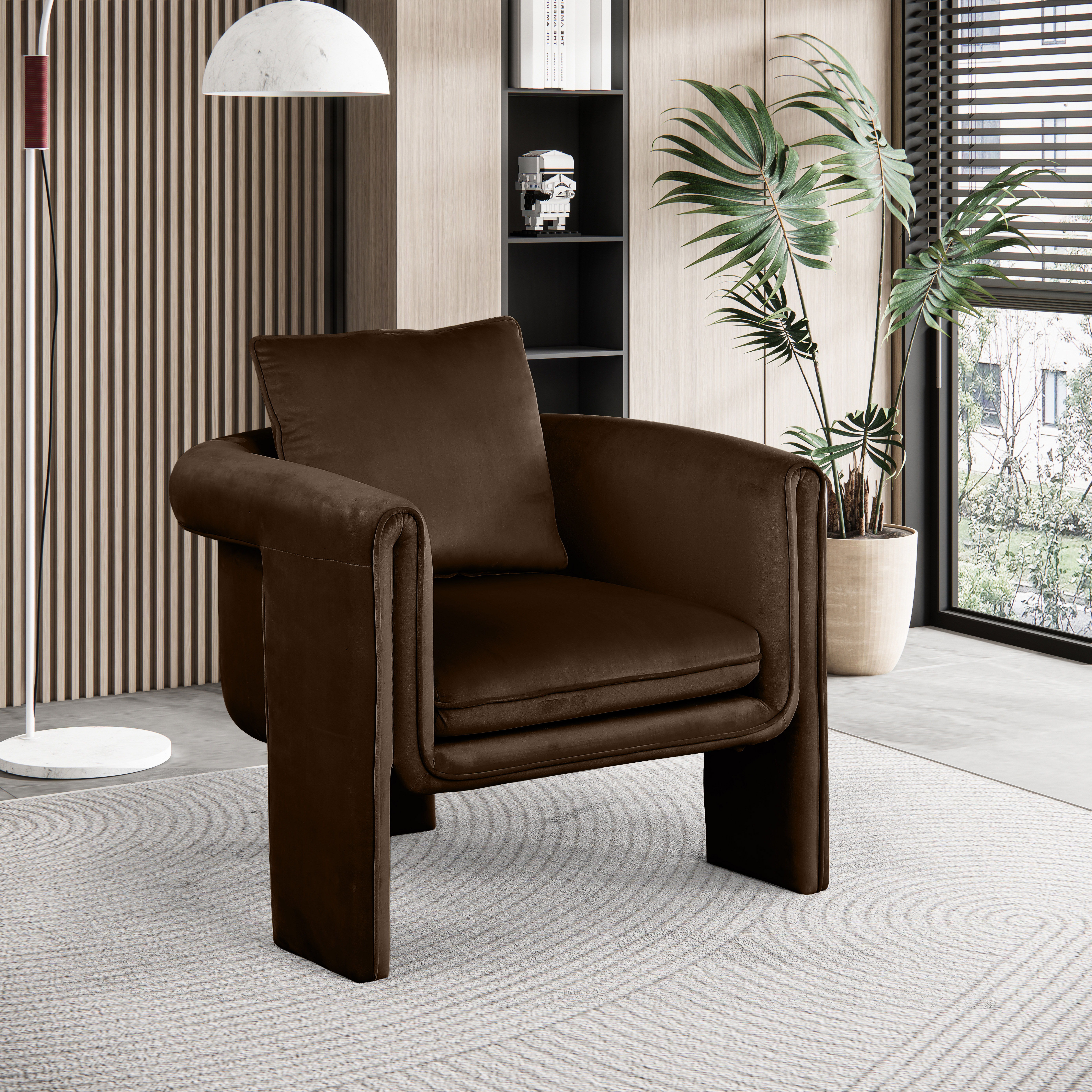 Sloan - Accent Chair - Brown
