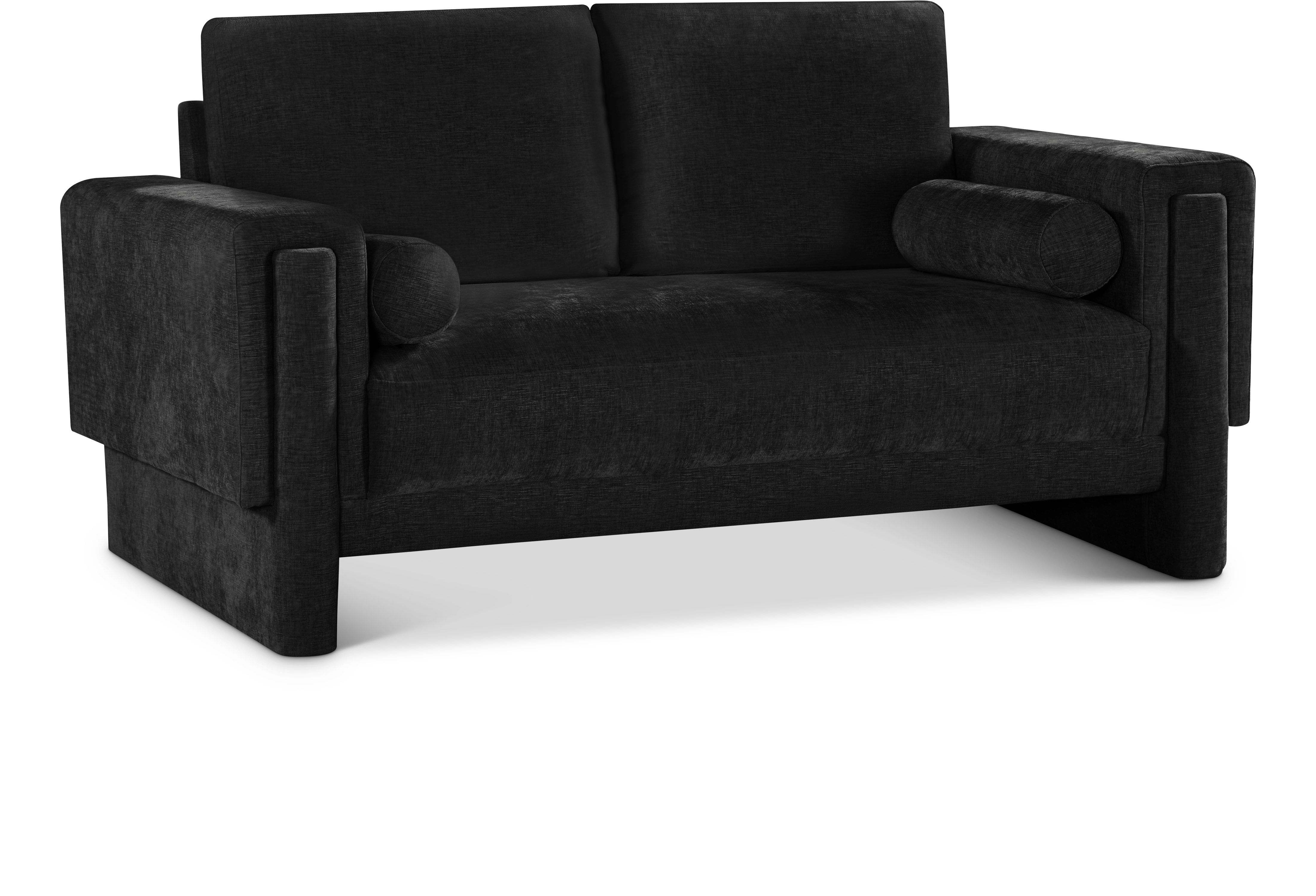 Madeline - Loveseat - Black