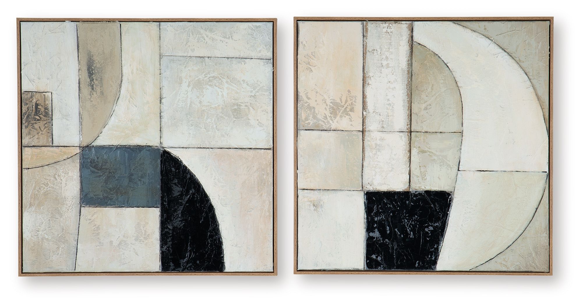 Ashley Furniture Bexlen - Wall Art Set (Set of 2) - Tan / Taupe / Black - Image 5