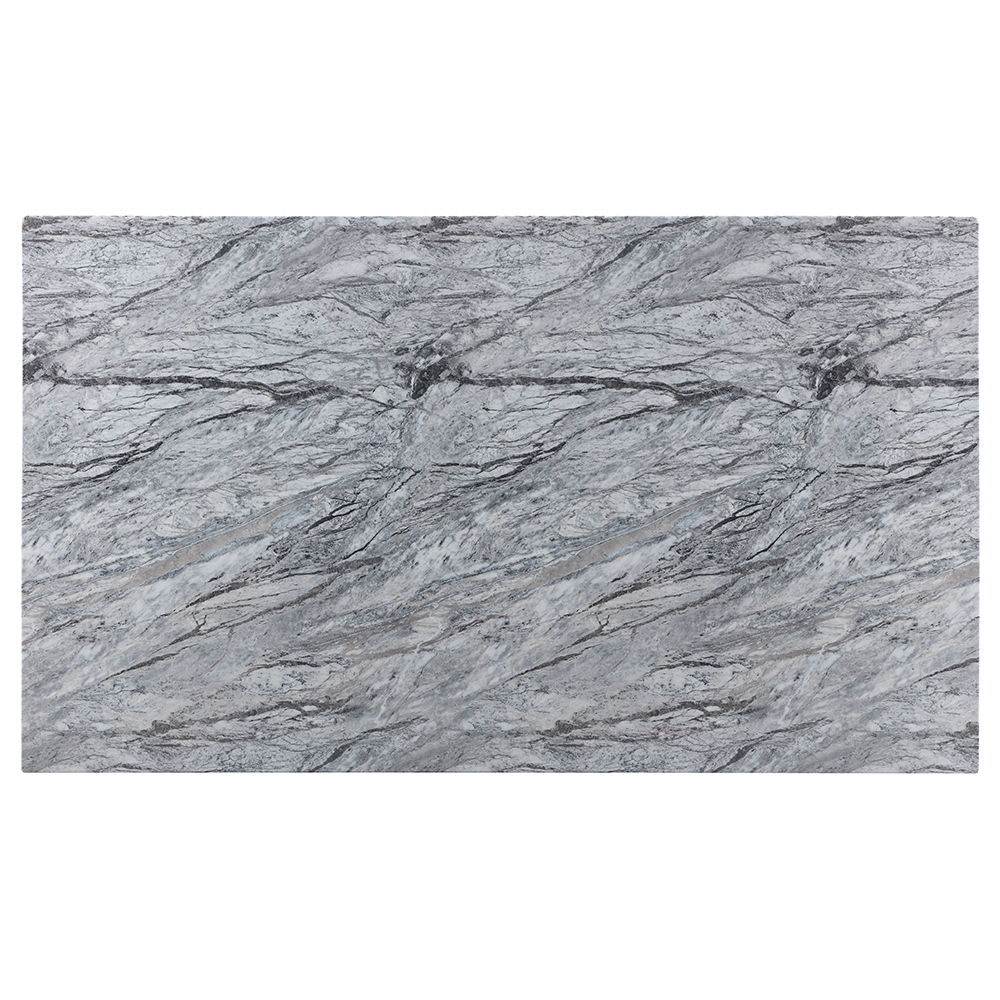 Caralin - Dining Table - Engineered Stone & Black, black, view 3
