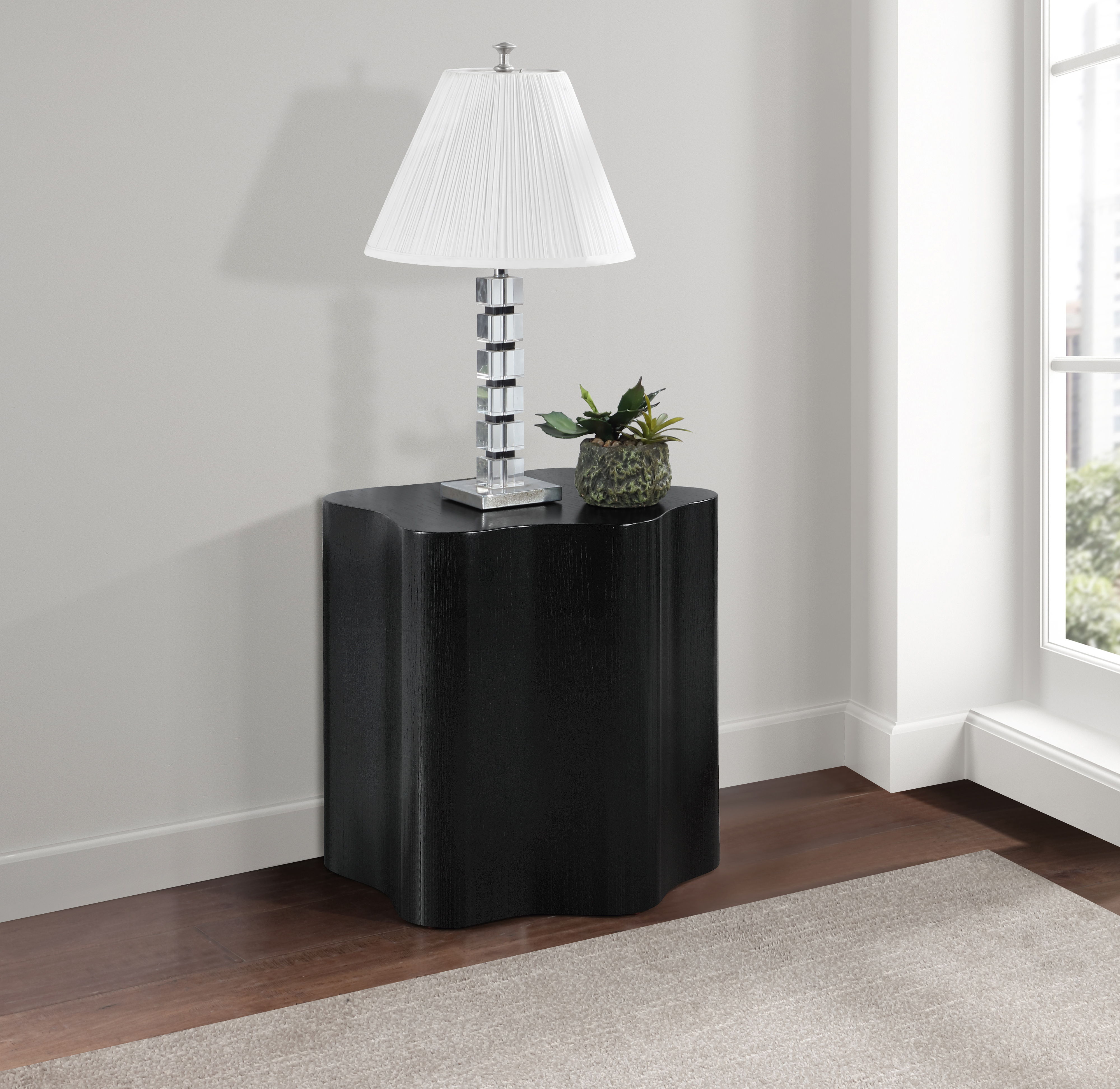 Zaire - End Table - Black