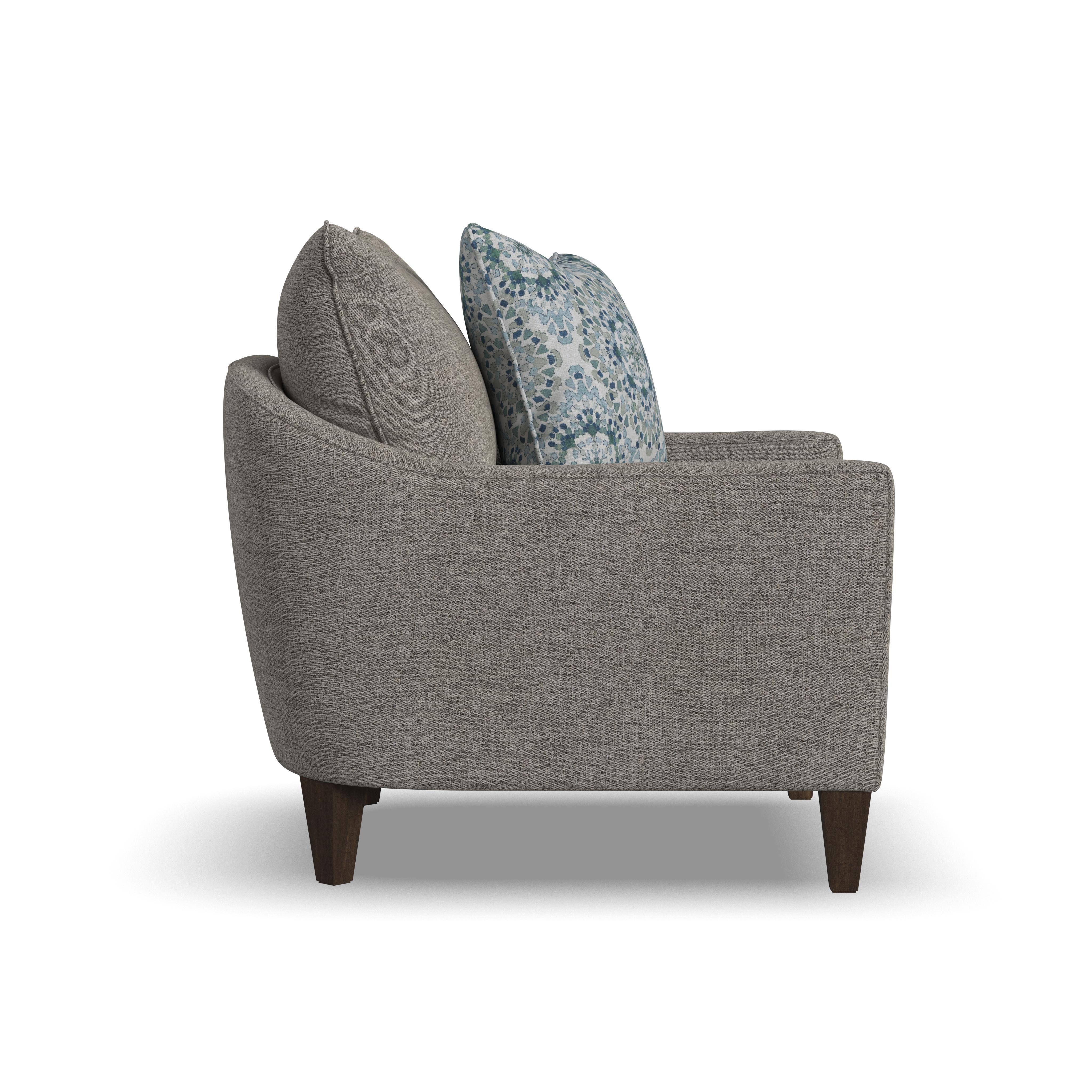 Eleanora - Fabric Chair, gray, view 8