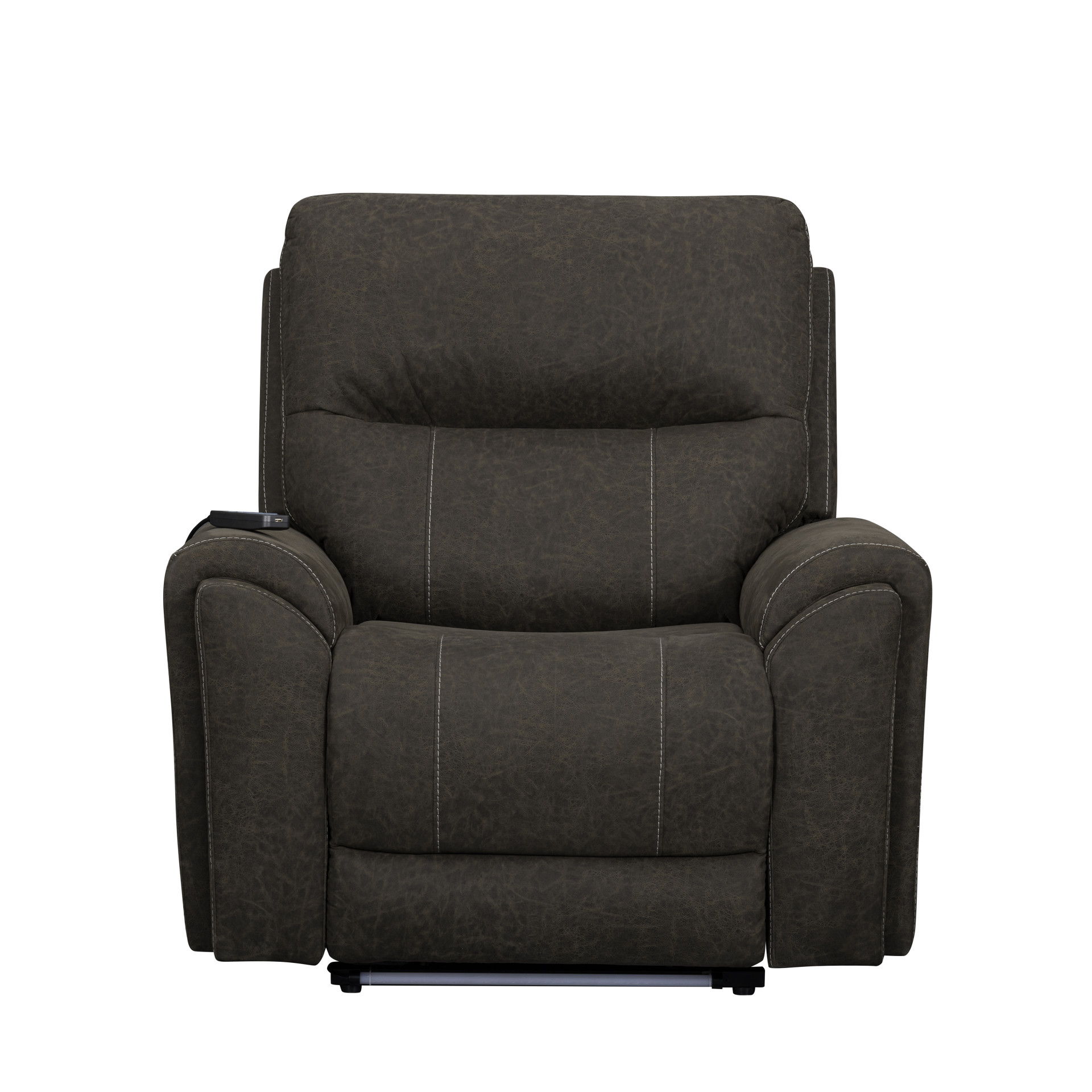 Gaia - Auto Glider Recliner With Power Headrest & Footrest - Sable
