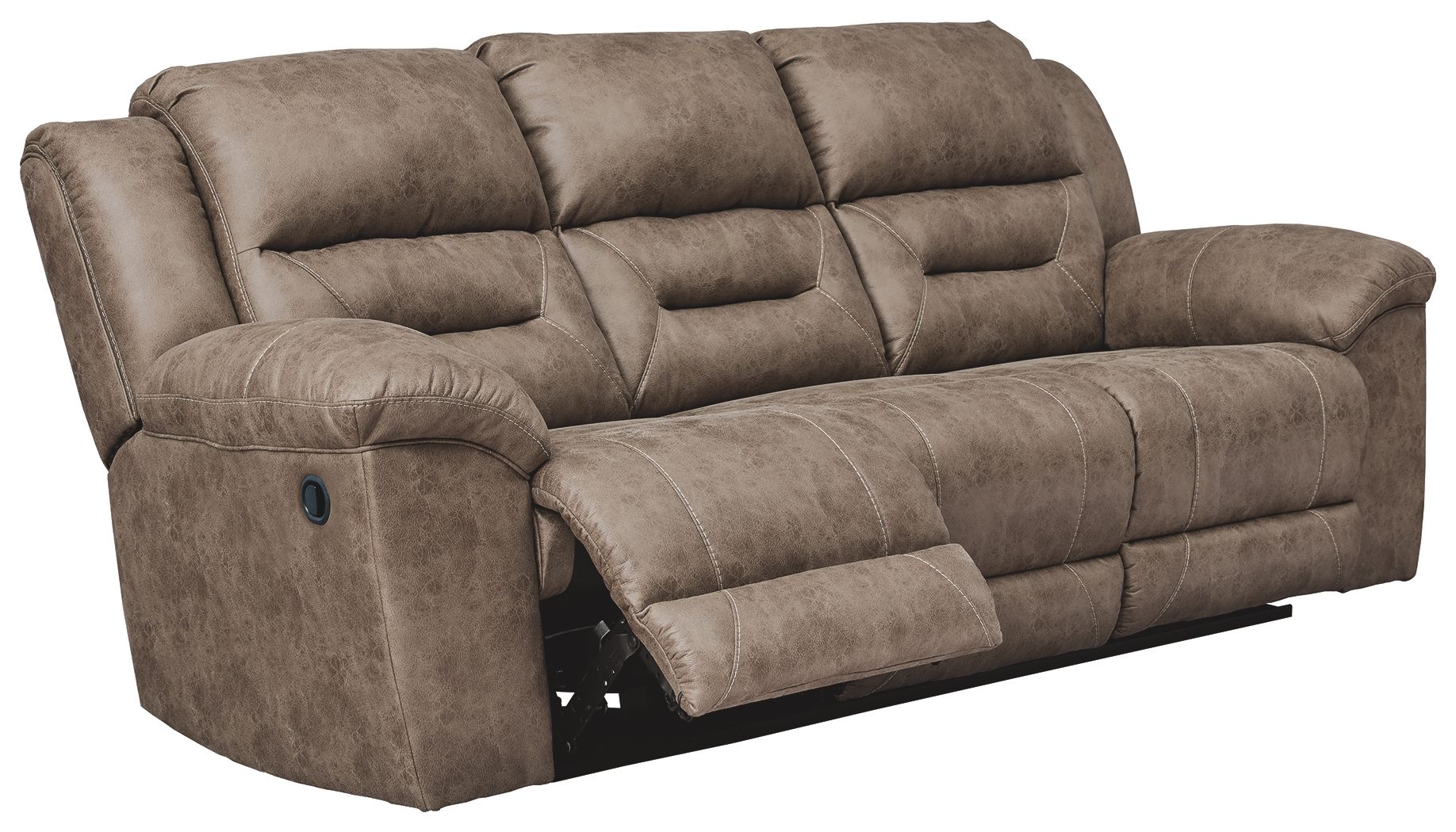 Ashley Stoneland Reclining Sofa - Fossil