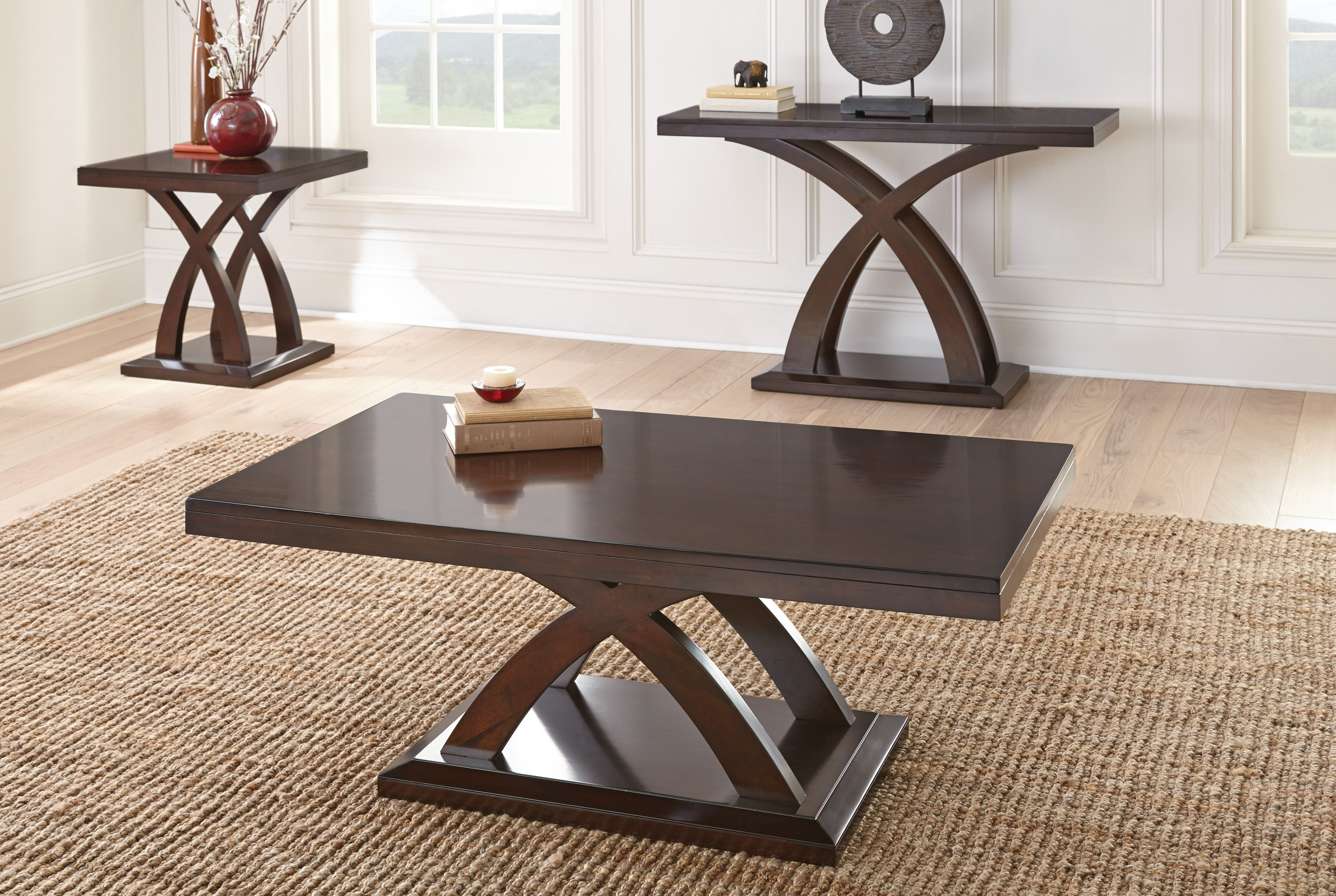 Jocelyn - Cocktail Table - Brown