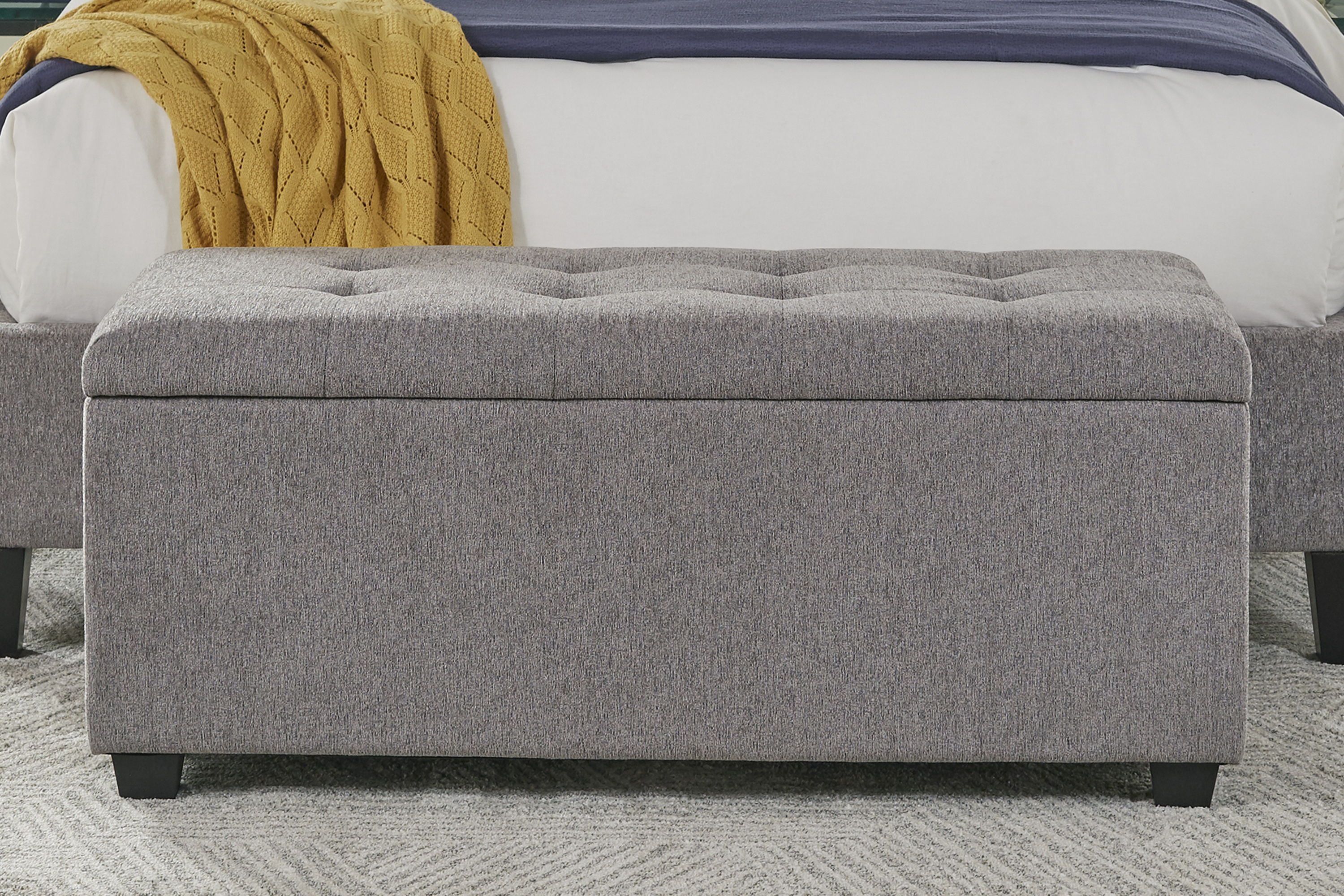 Parker House Avery - Storage Bench - Stream