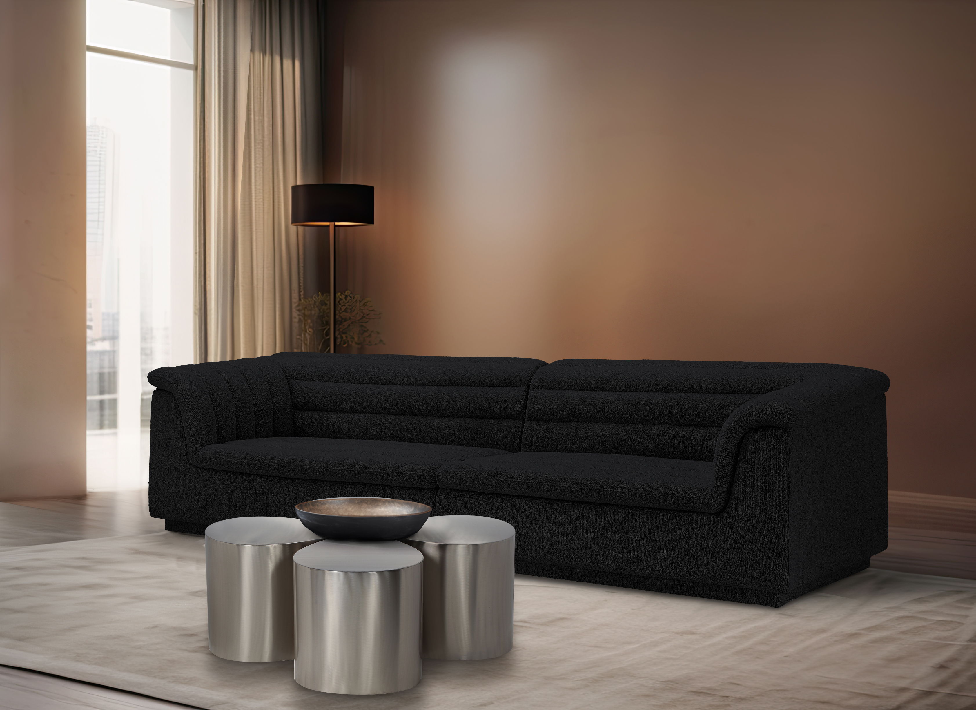Petal - Coffee Table - Silver