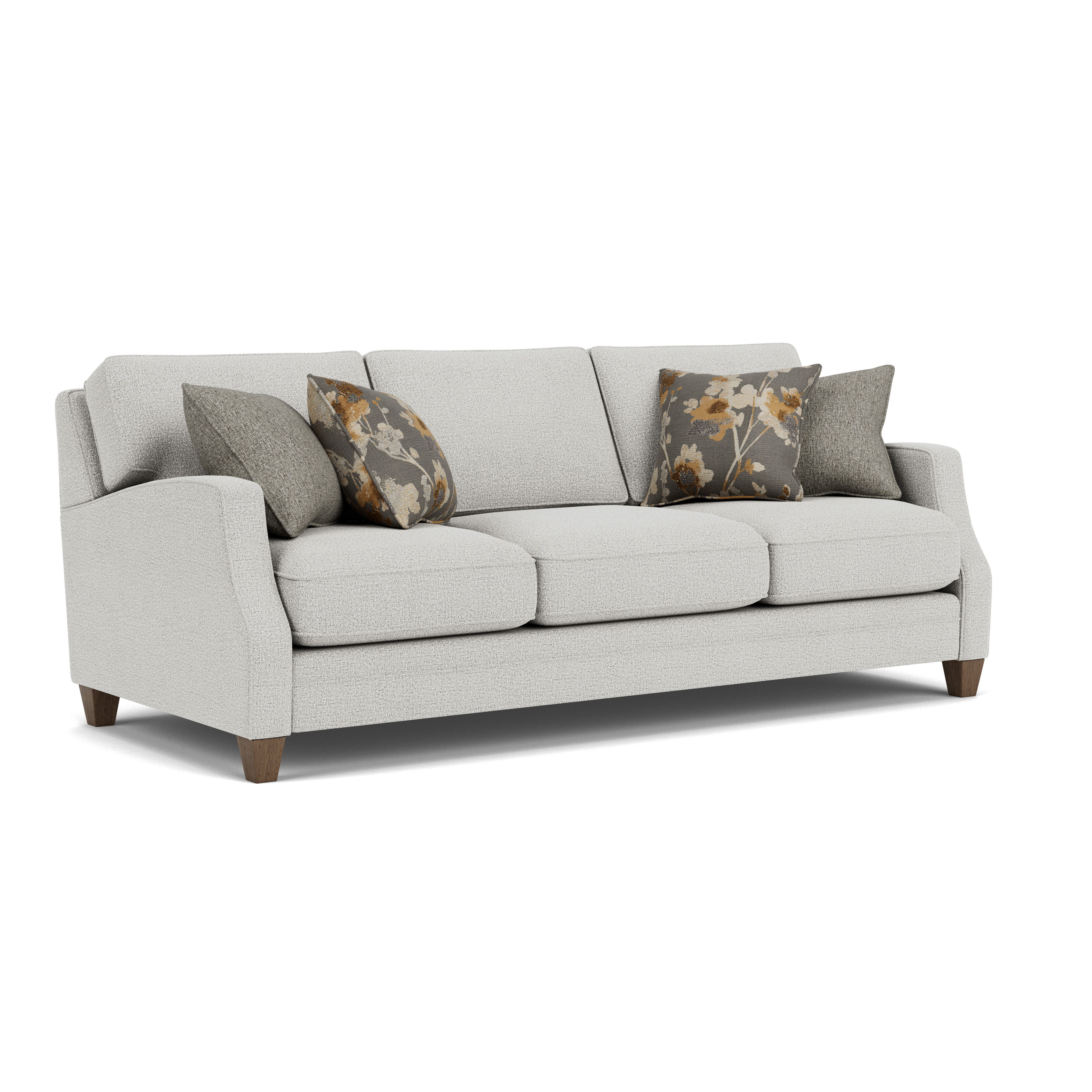 Lennox - Fabric Sofa, light gray