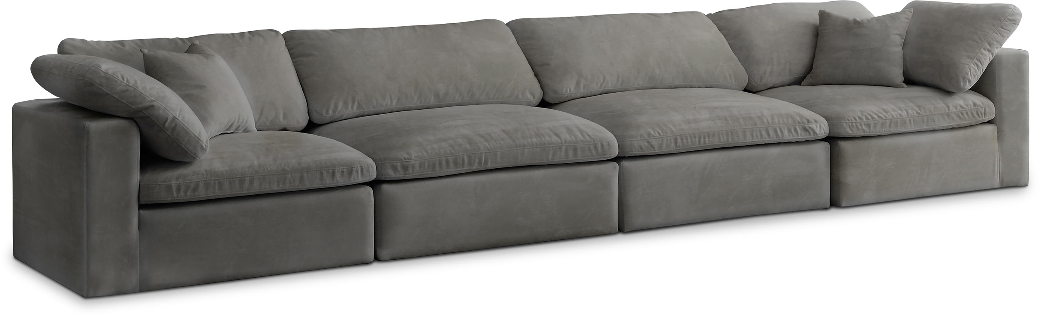 Cozy - Modular 4 Seat Sofa - Gray