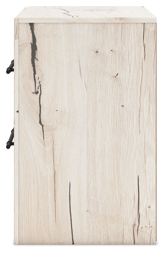 Ashley Furniture Lawroy - Two Drawer Night Stand - Light Natural - Image 7
