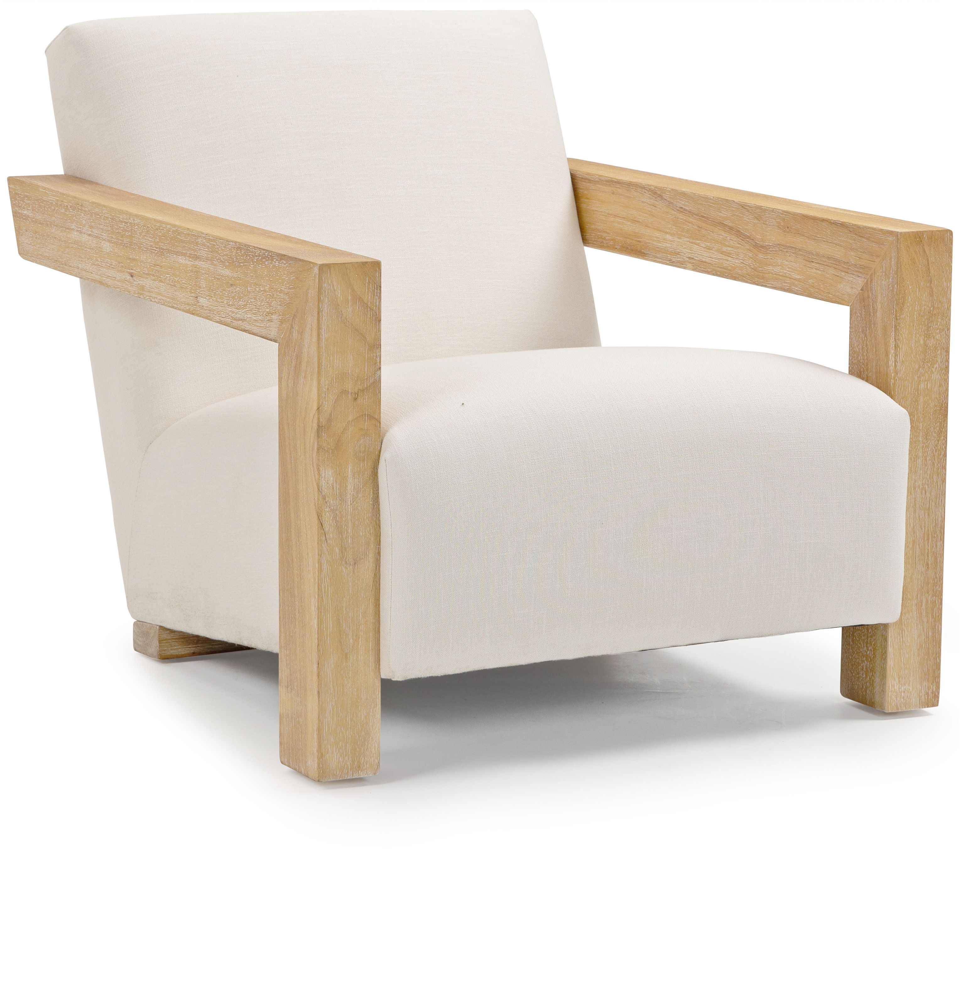 Ward - Accent Chair - Cream / Natural
