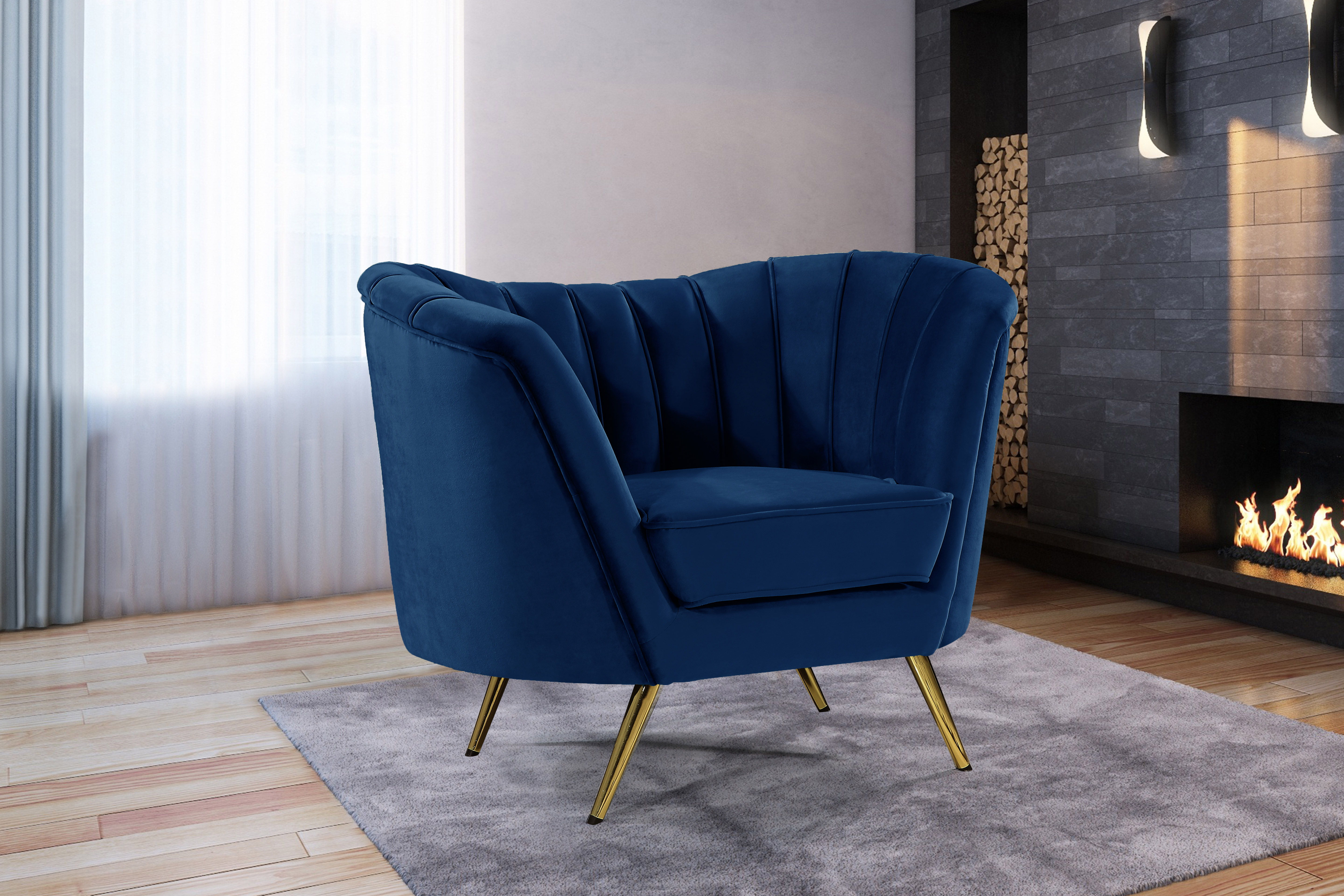 Margo - Chair - Navy