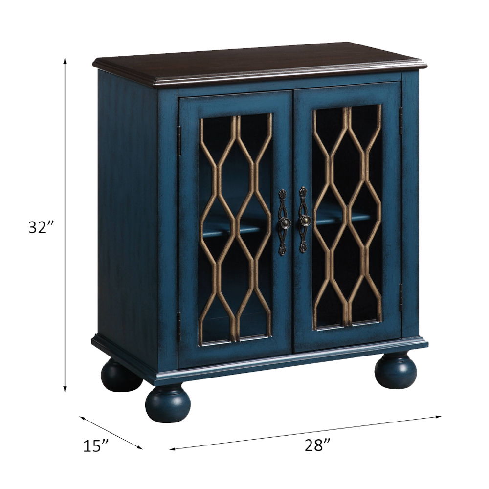 Lassie - Console Cabinet - Antique Blue, blue, view 4