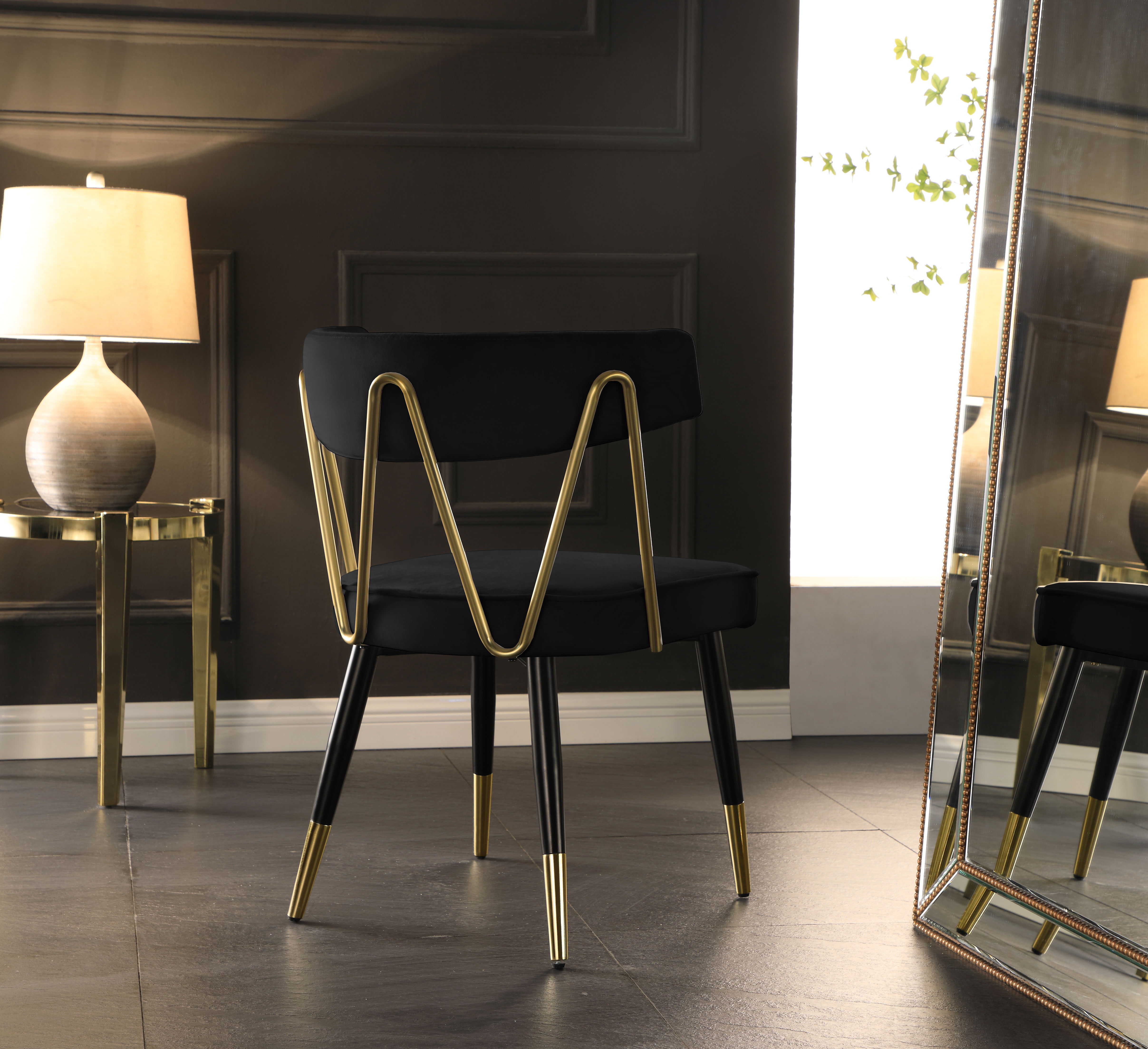 Rheingold - Dining Chair (Set of 2) - Black