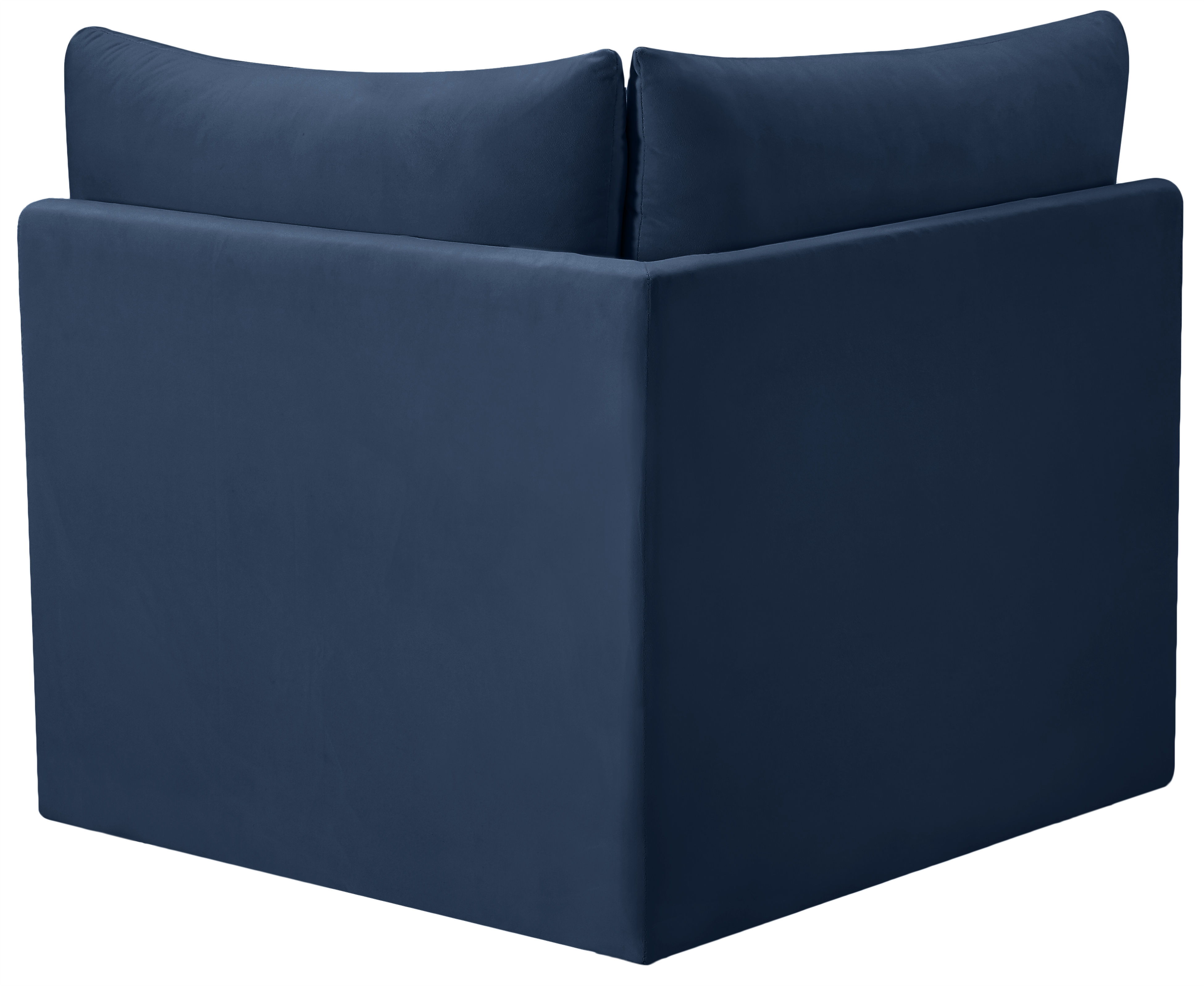 Jacob - Corner Chair - Navy