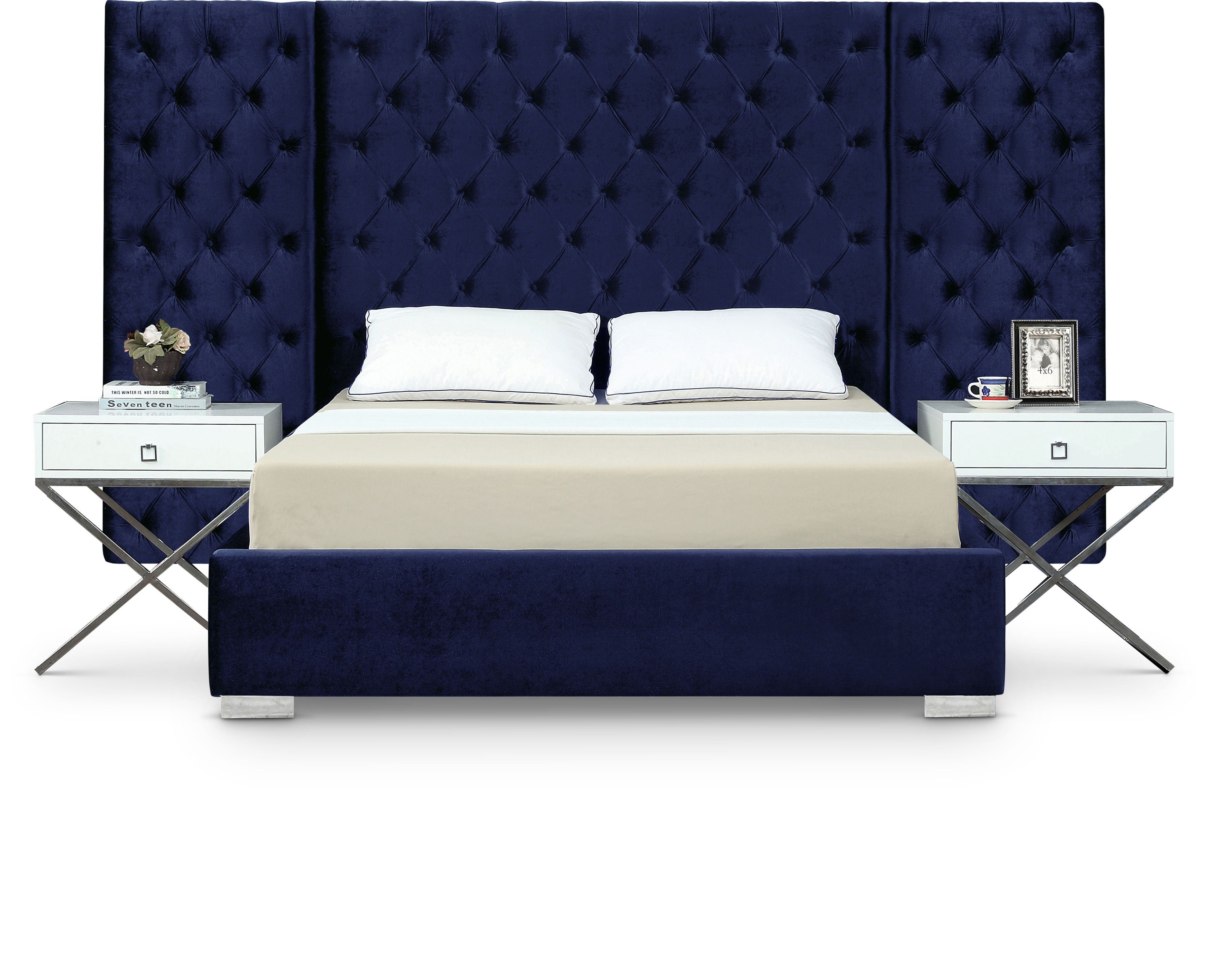 Grande - Queen Bed - Navy