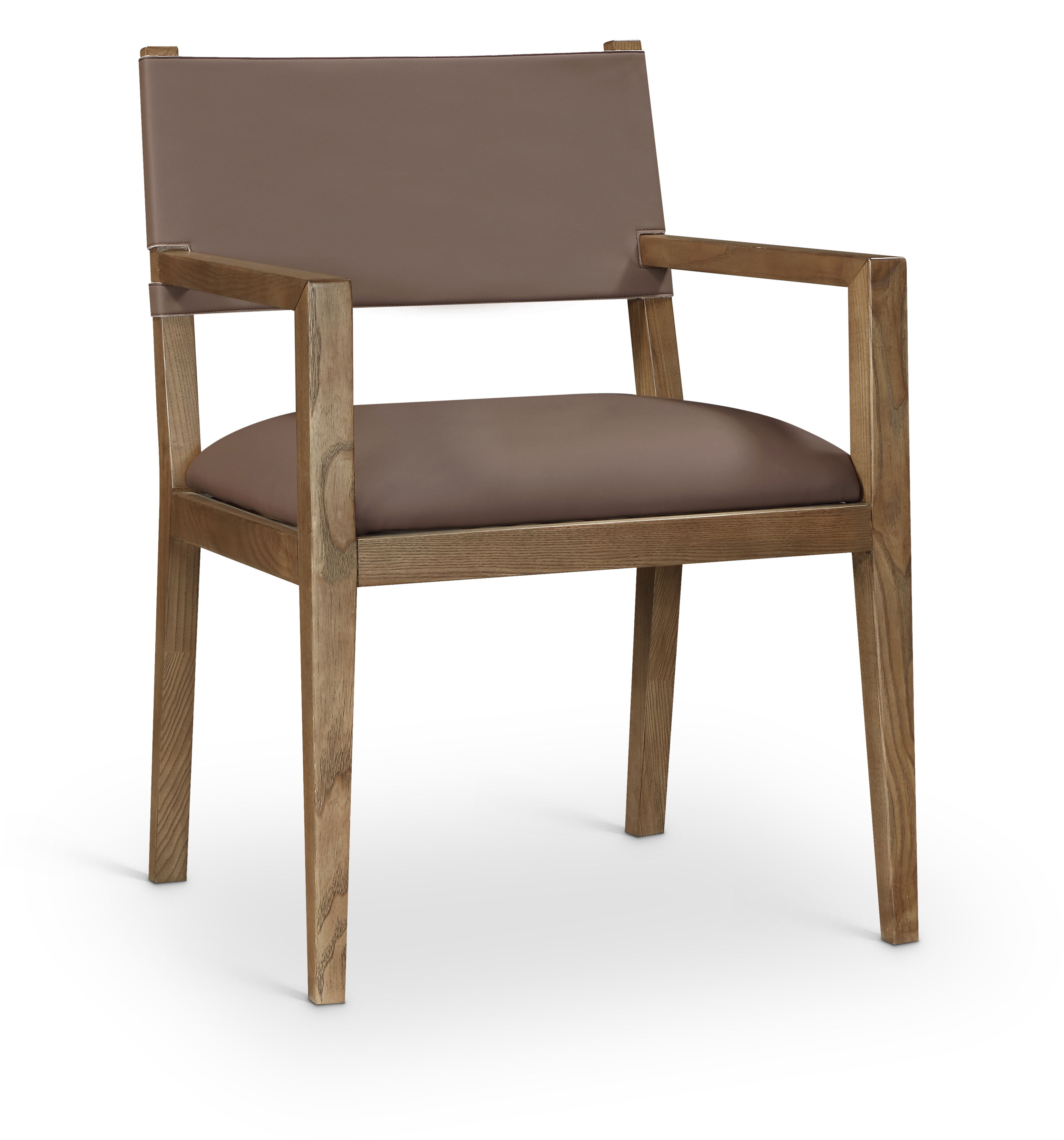 Avon - Dining Arm Chair - Brown
