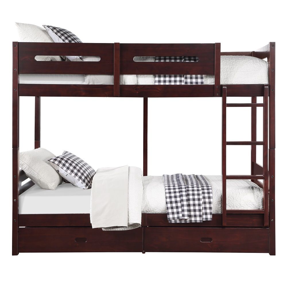 Nissa - Drawers (Set of 2) - Espresso, dark brown, view 6