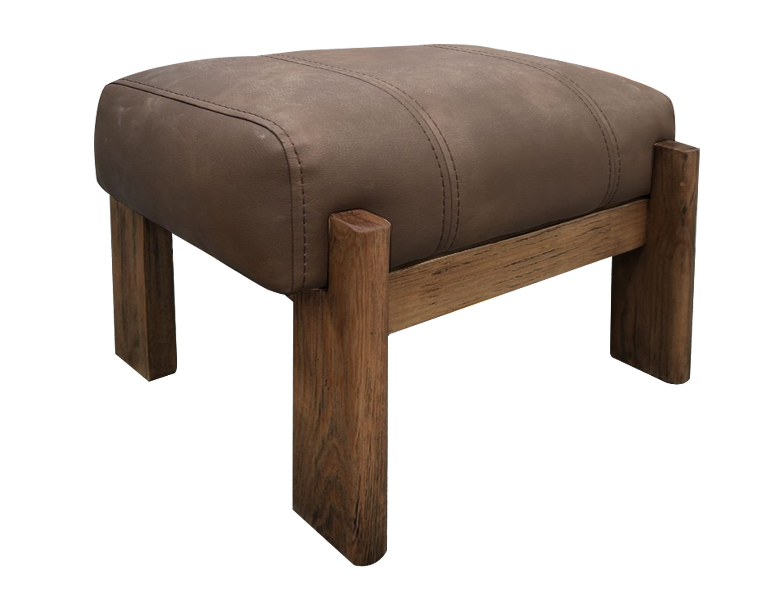 International Furniture Direct Balam - Ottoman - Brown