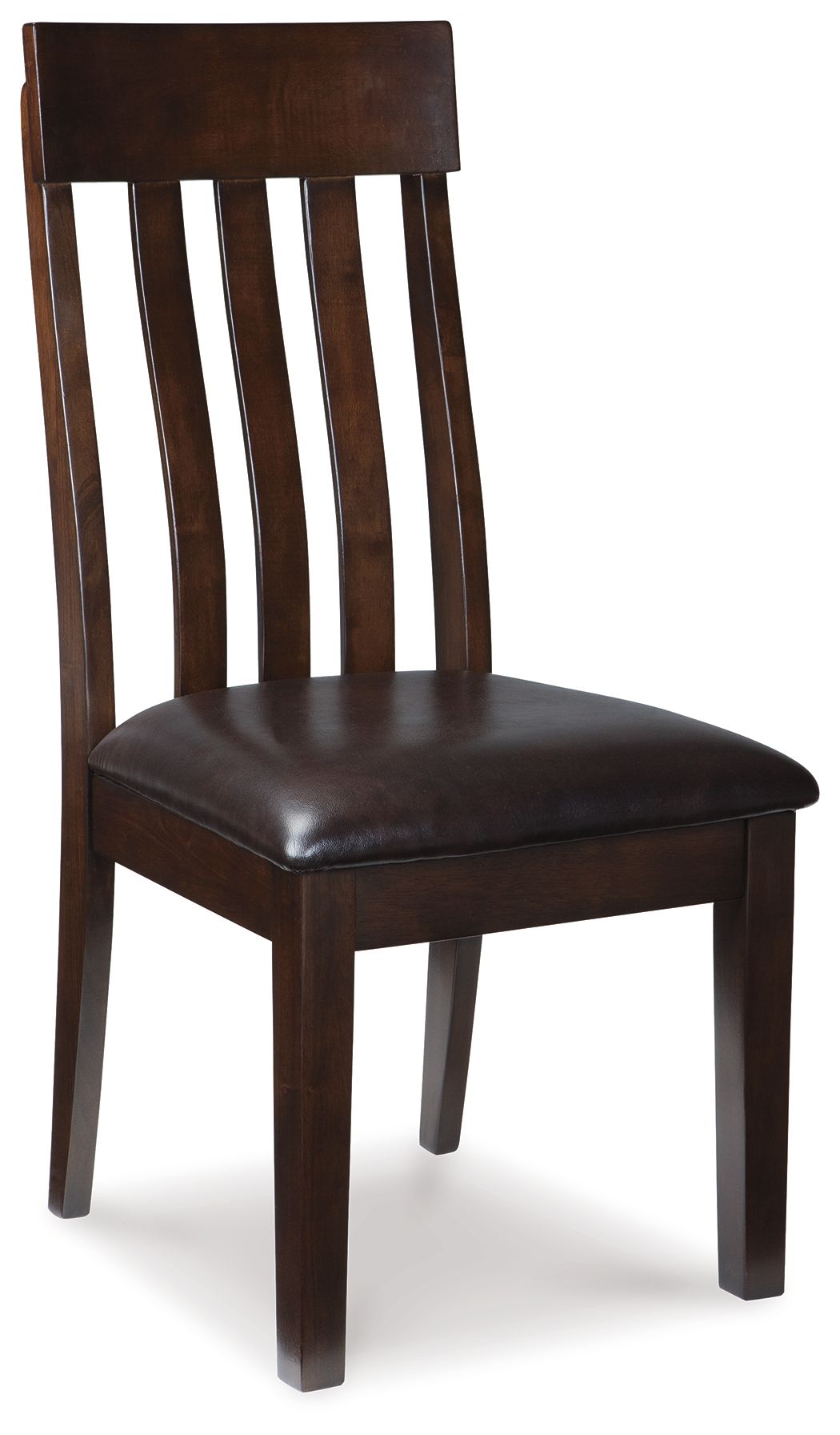 Ashley Furniture Haddigan - Dining UPH Side Chair (Set of 2) - Dark Brown - Image 3
