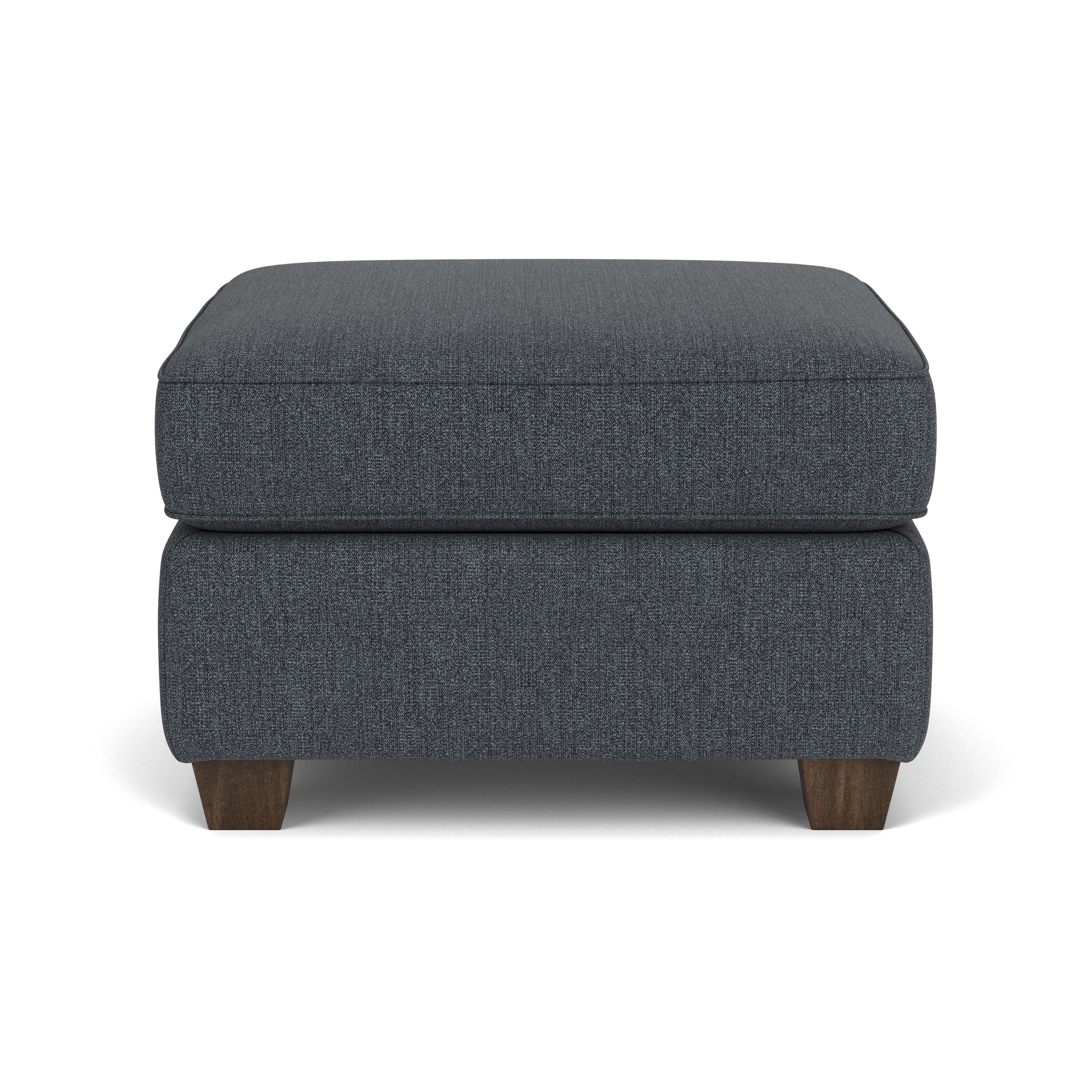 Kingman - Fabric Ottoman, red, view 5