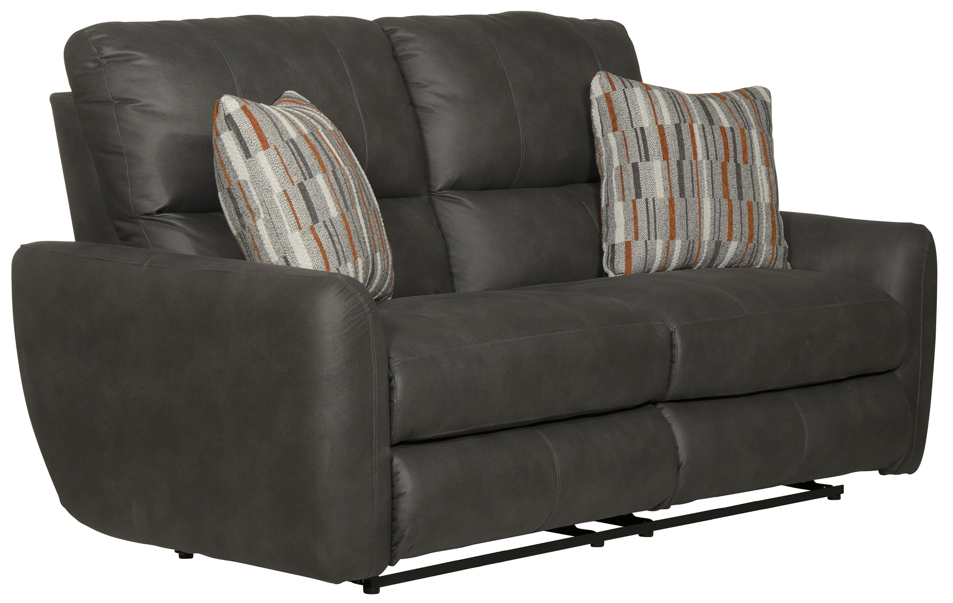 Dorian - Reclining Loveseat - Charcoal