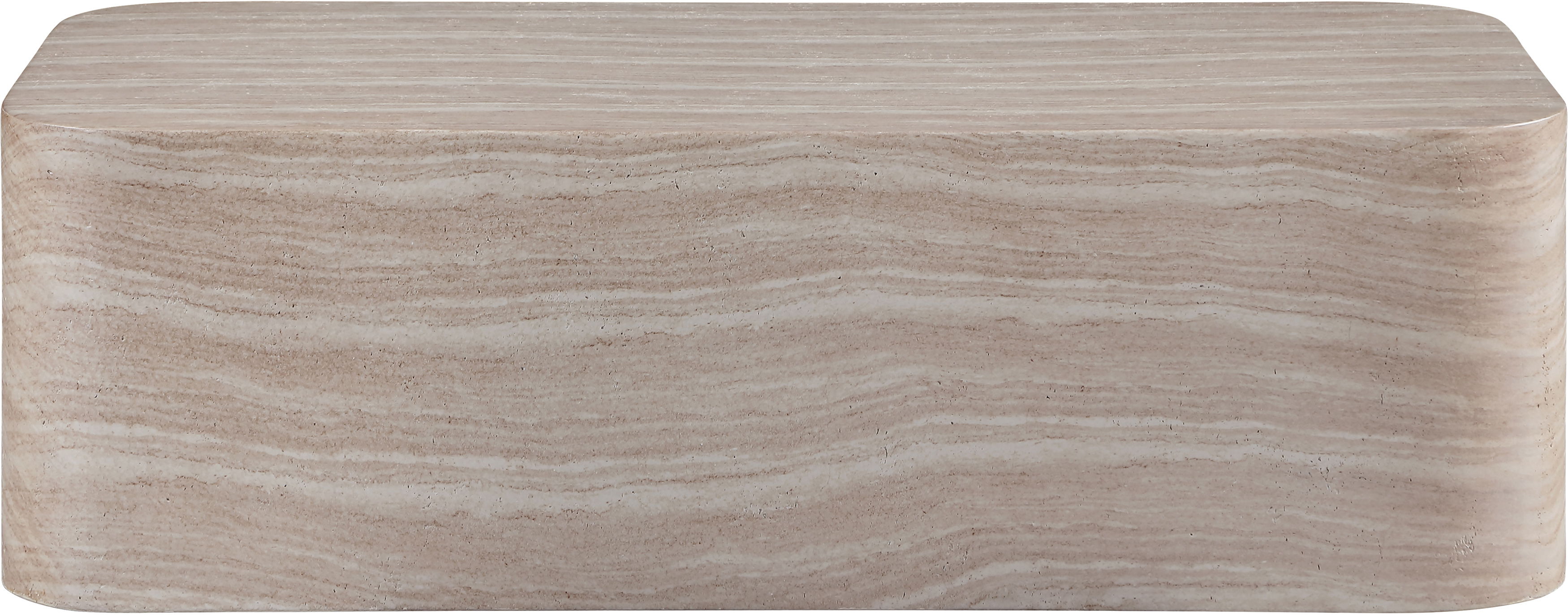 Vellon - Indoor/Outdoor Coffee Table - Travertine