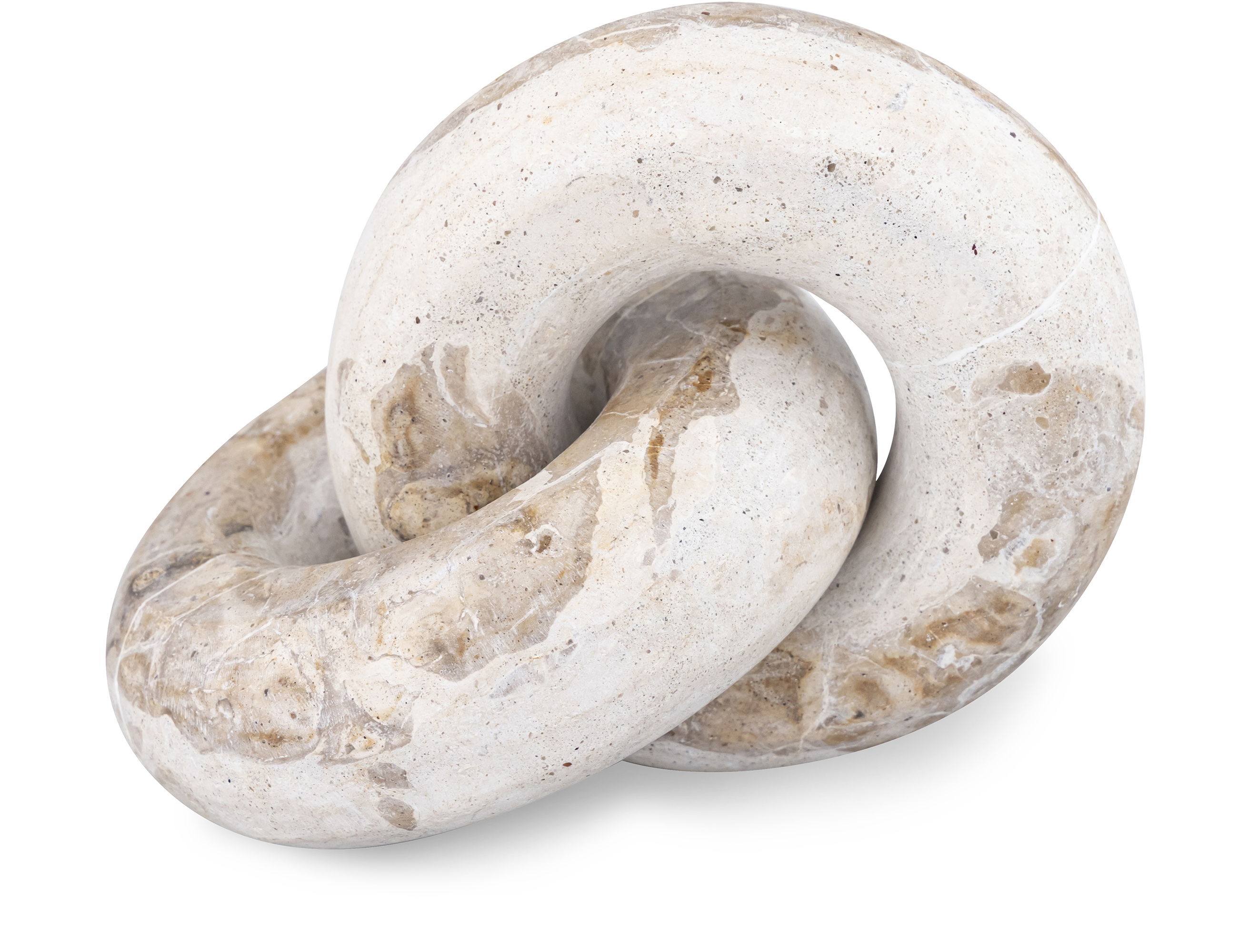 Knot - Marble Decorative - Beige
