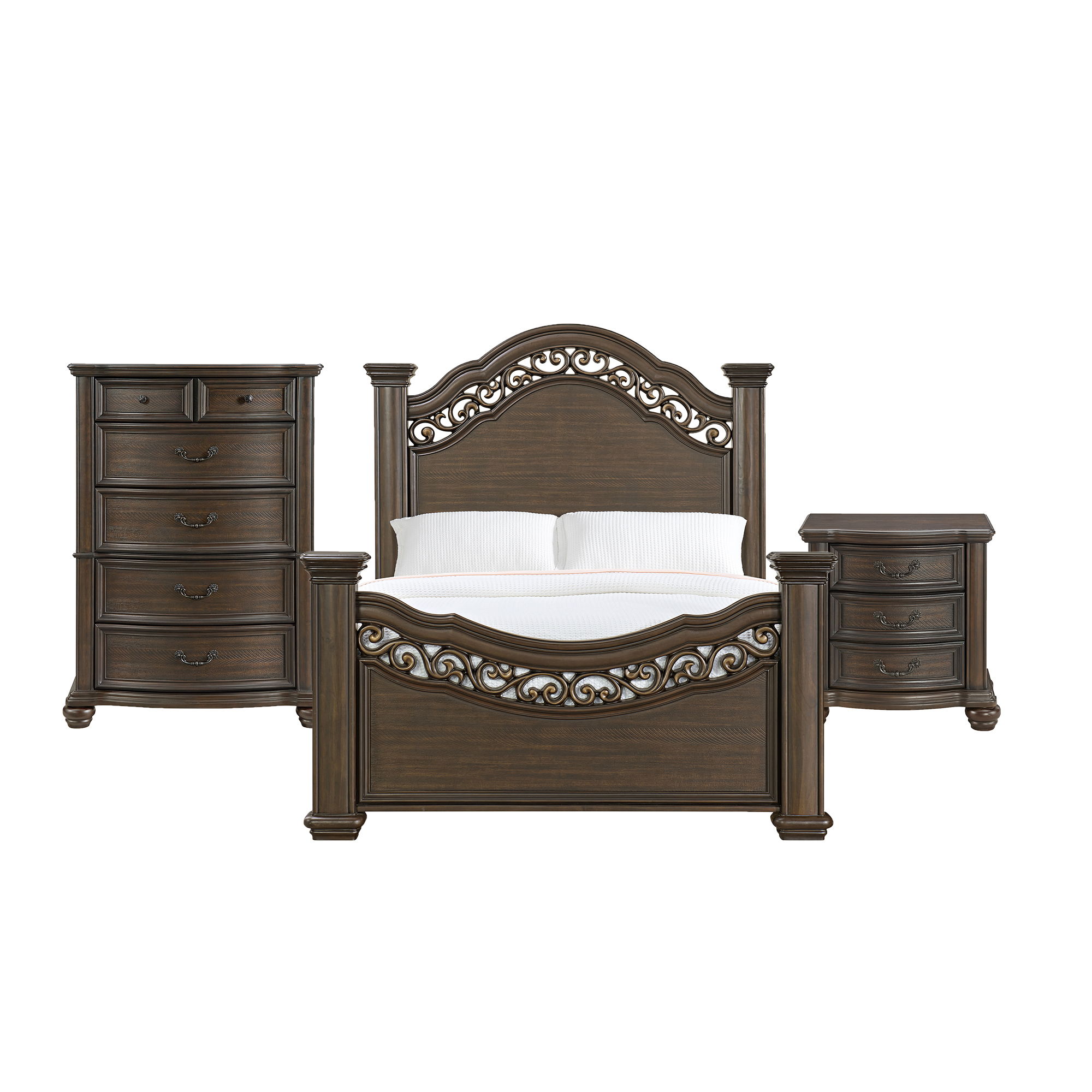 Queen · 3 Pc · Bedroom Set