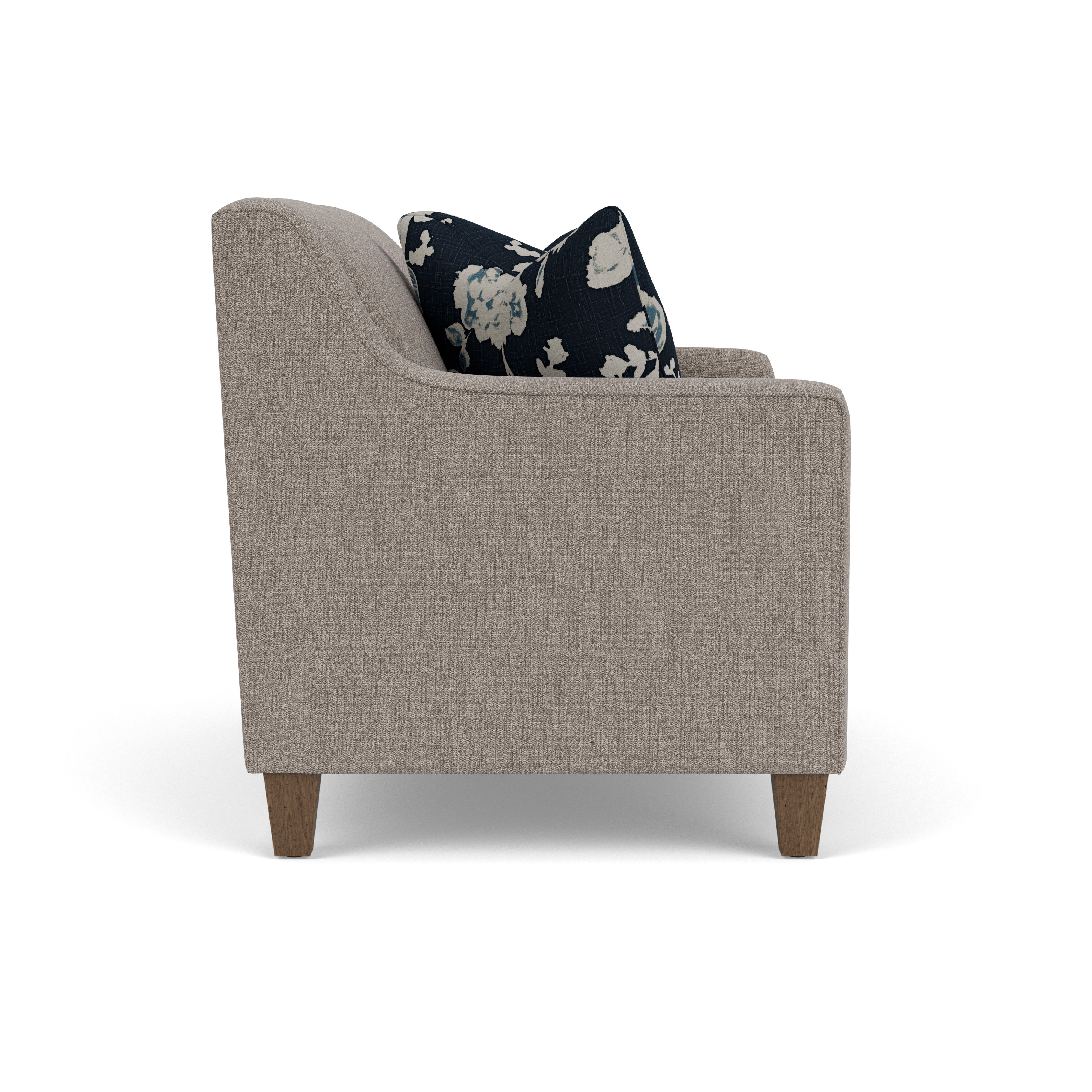 Holly - Fabric Loveseat, beige, view 5