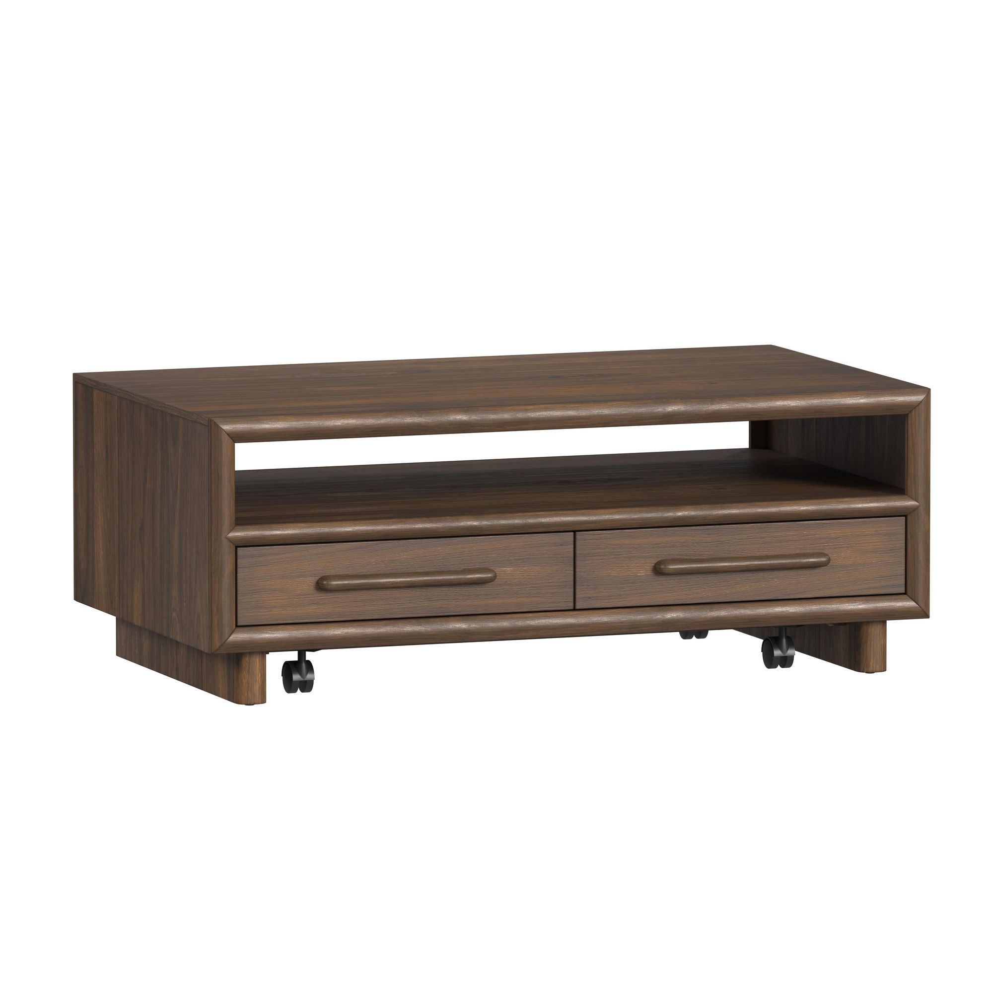 Brisbane - 2 Piece Occasional Table Set (Coffee Table & End Table) - Brown