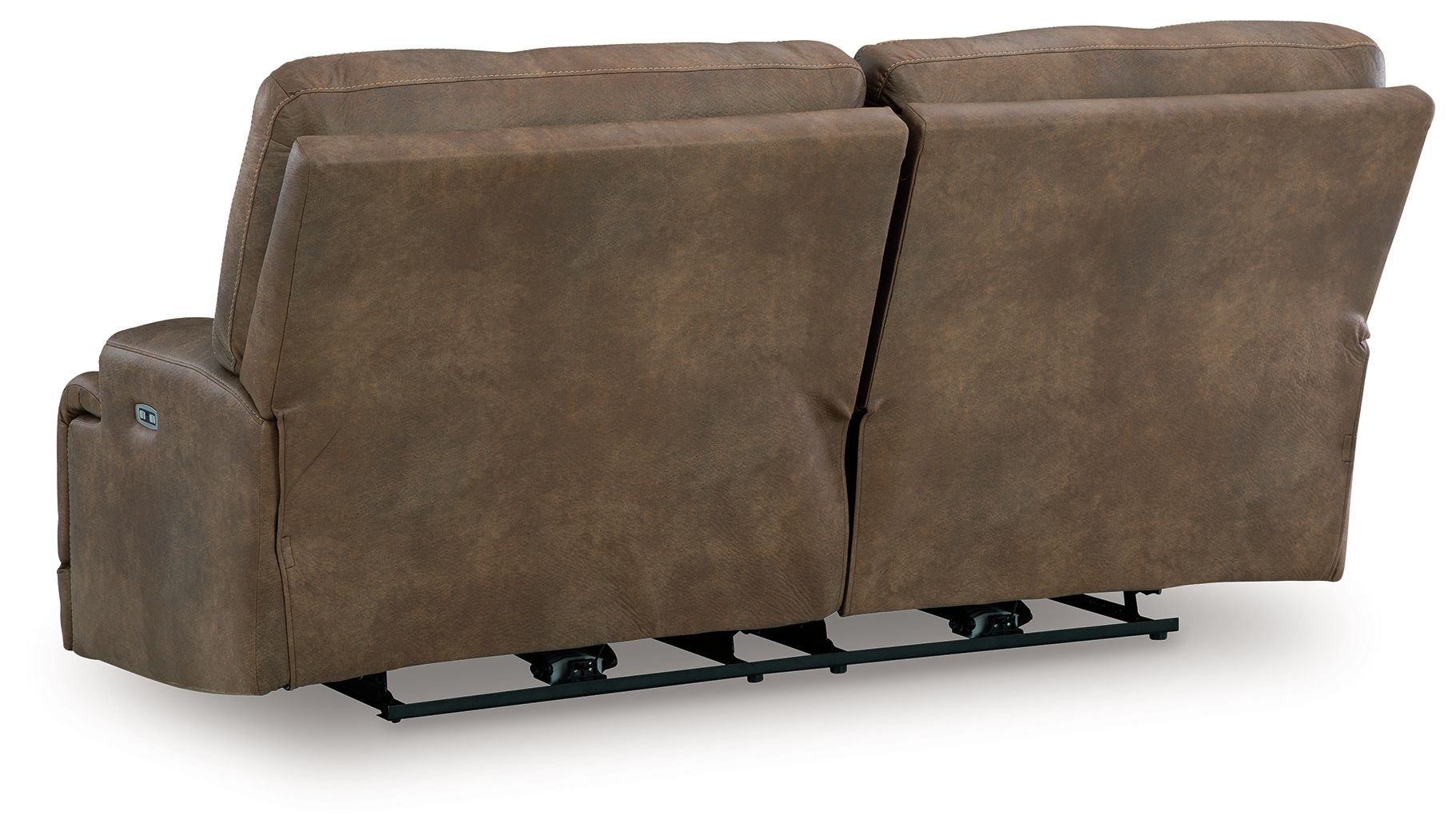 Ashley Furniture Beckley Place - 2 Seat Power Reclining Sofa With Adjustable Headrest - Earth - Image 5