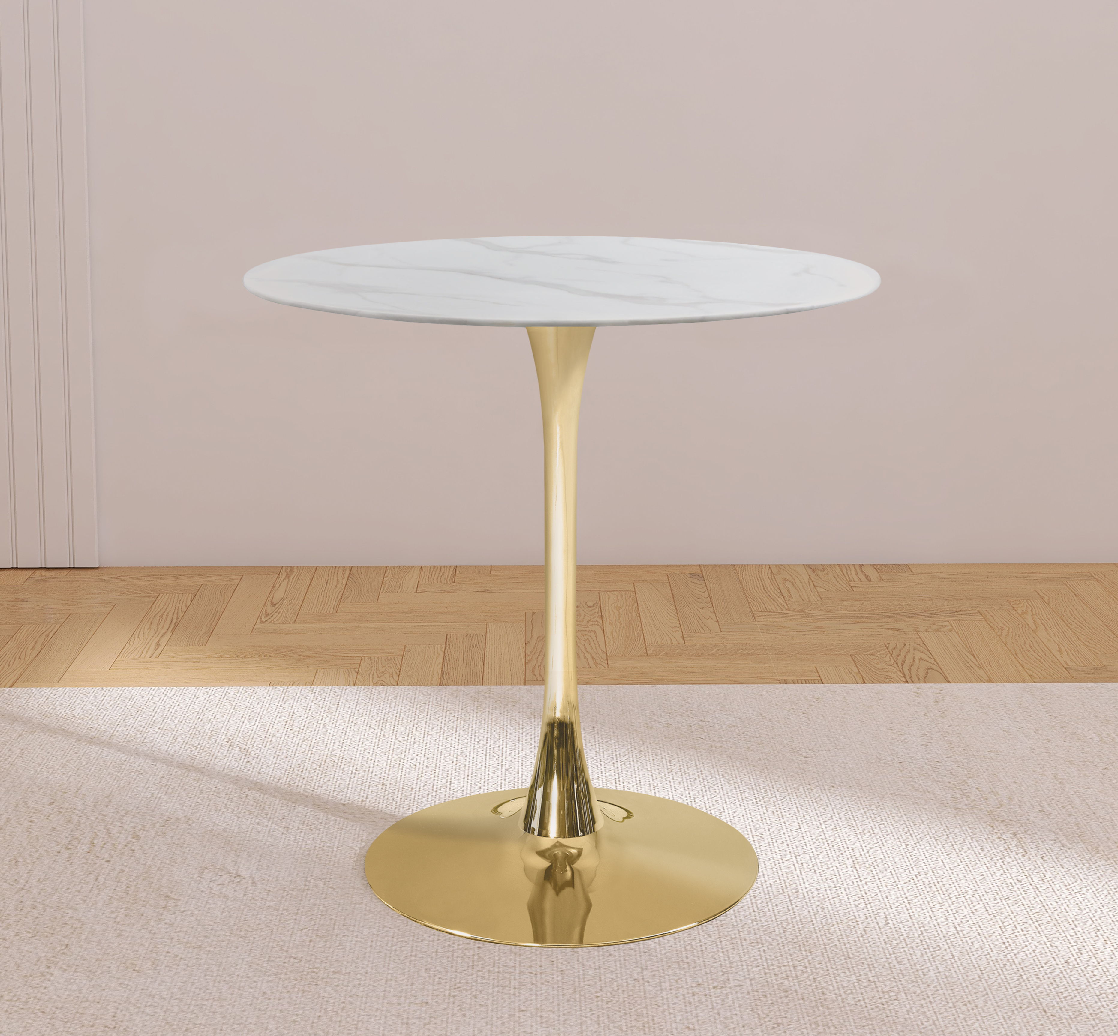 Holly - Counter Height Table - Gold
