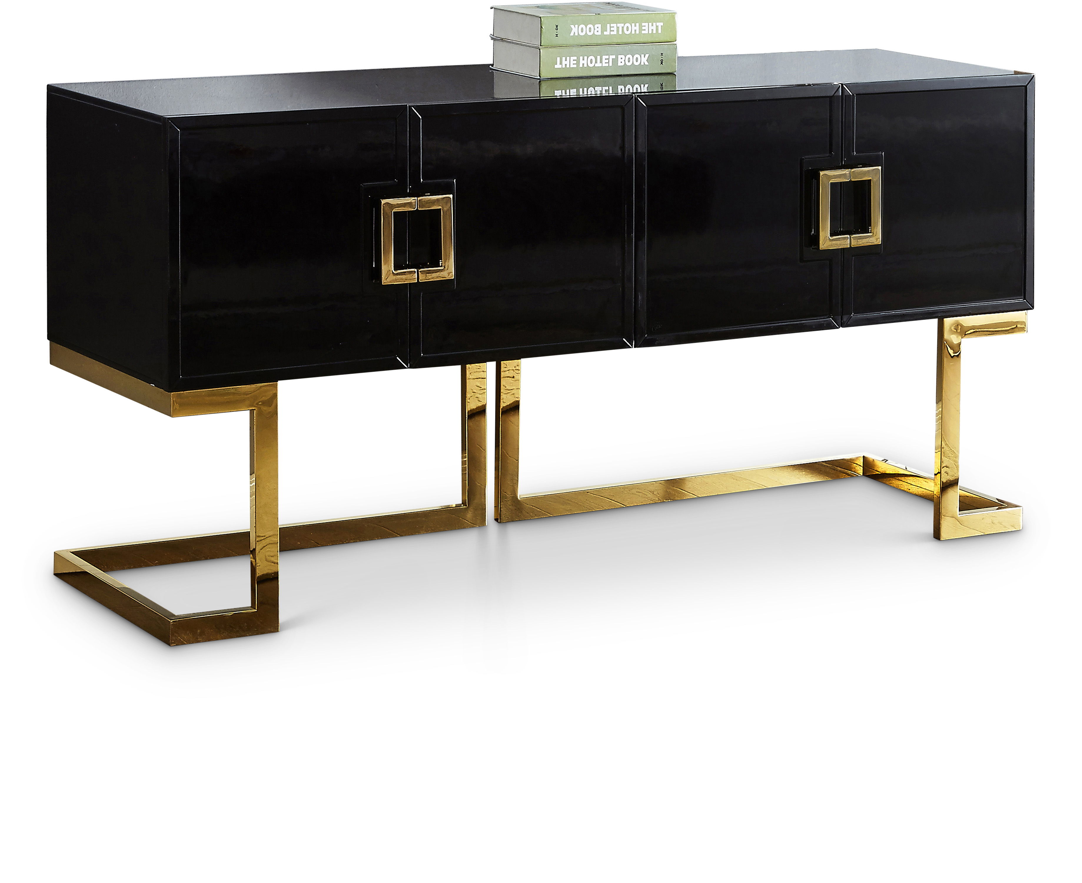 Beth - Sideboard - Gold Lacquer
