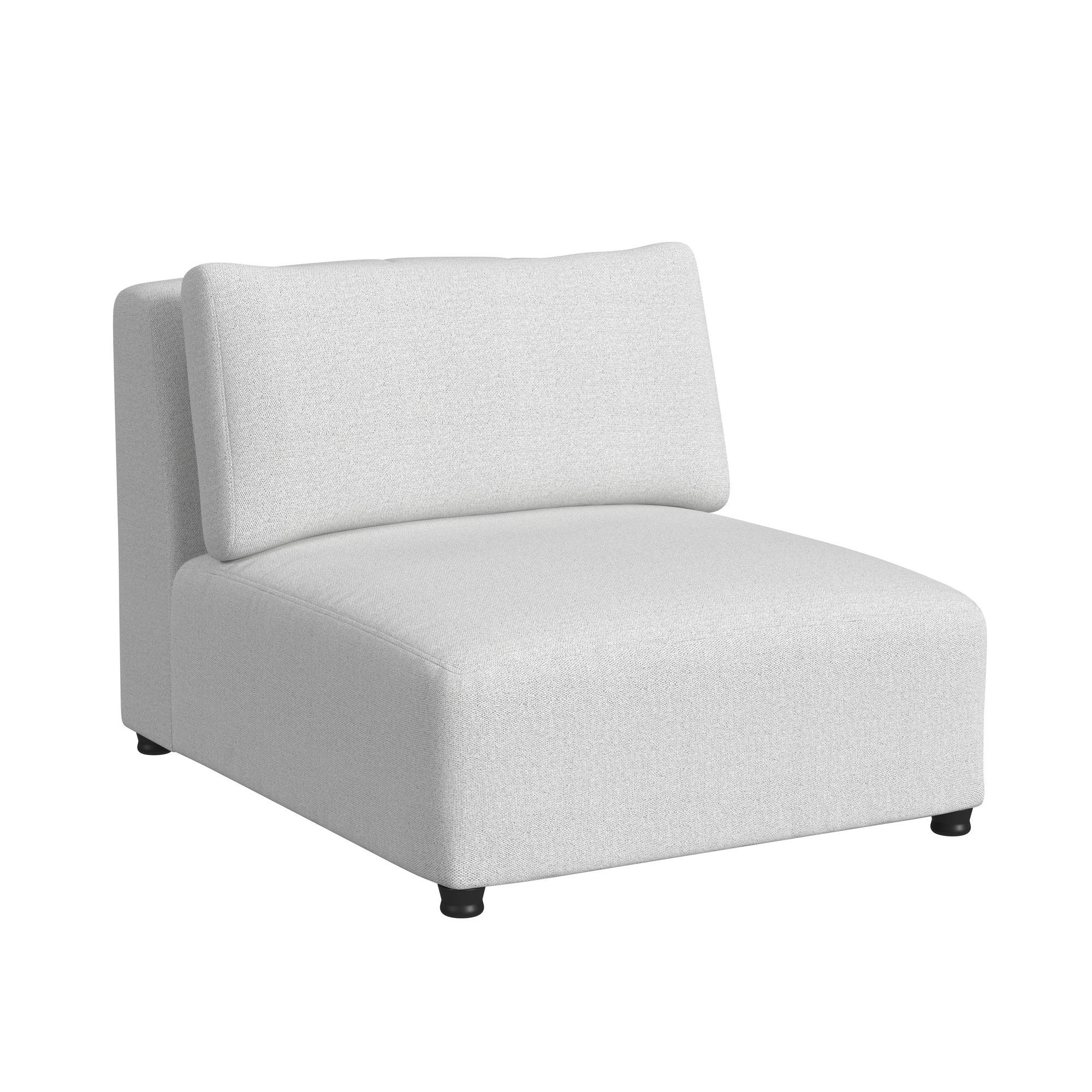 Zandara - Modular Armless Chair - Beige