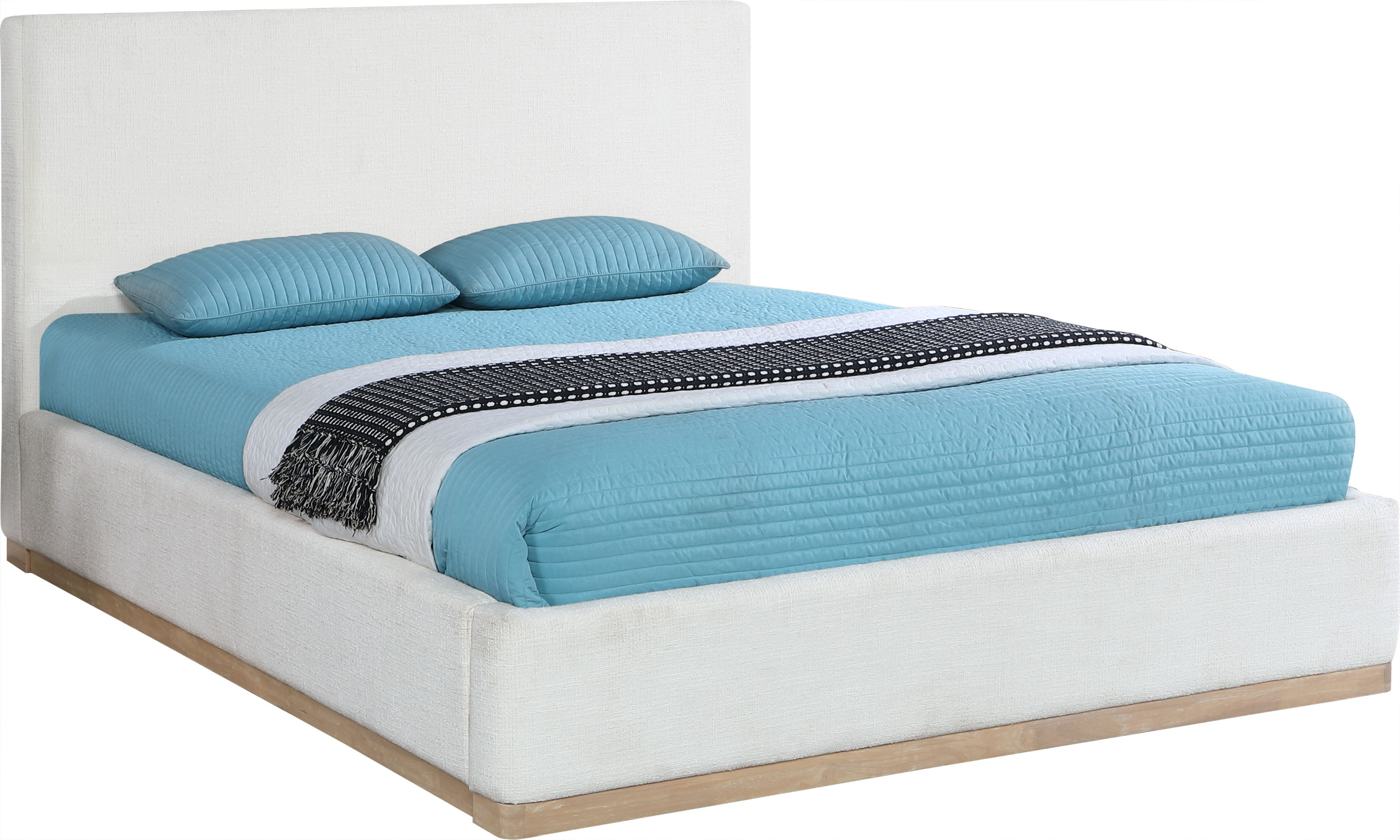 Bennet - King Bed - Cream