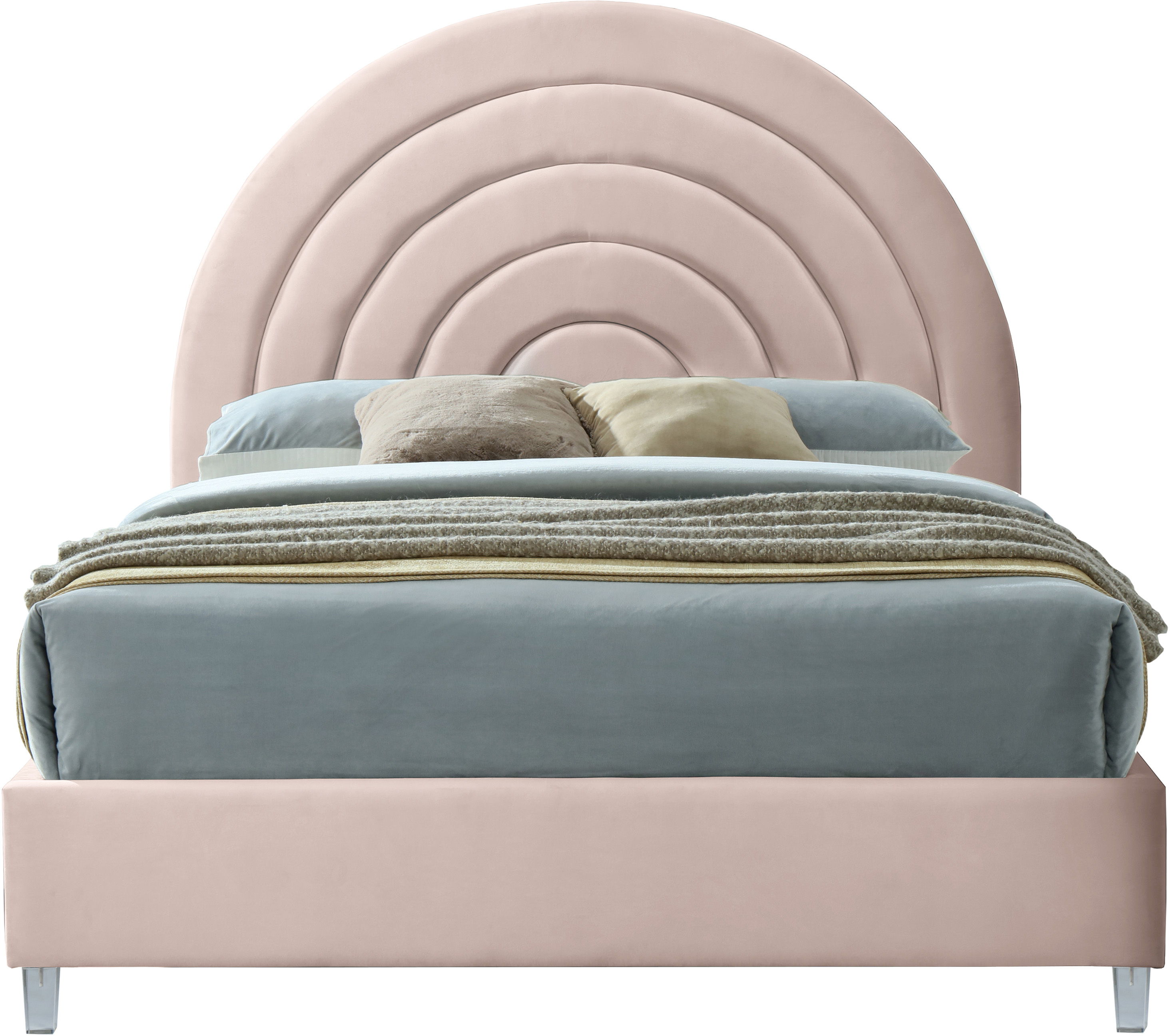 Rainbow - King Bed - Pink