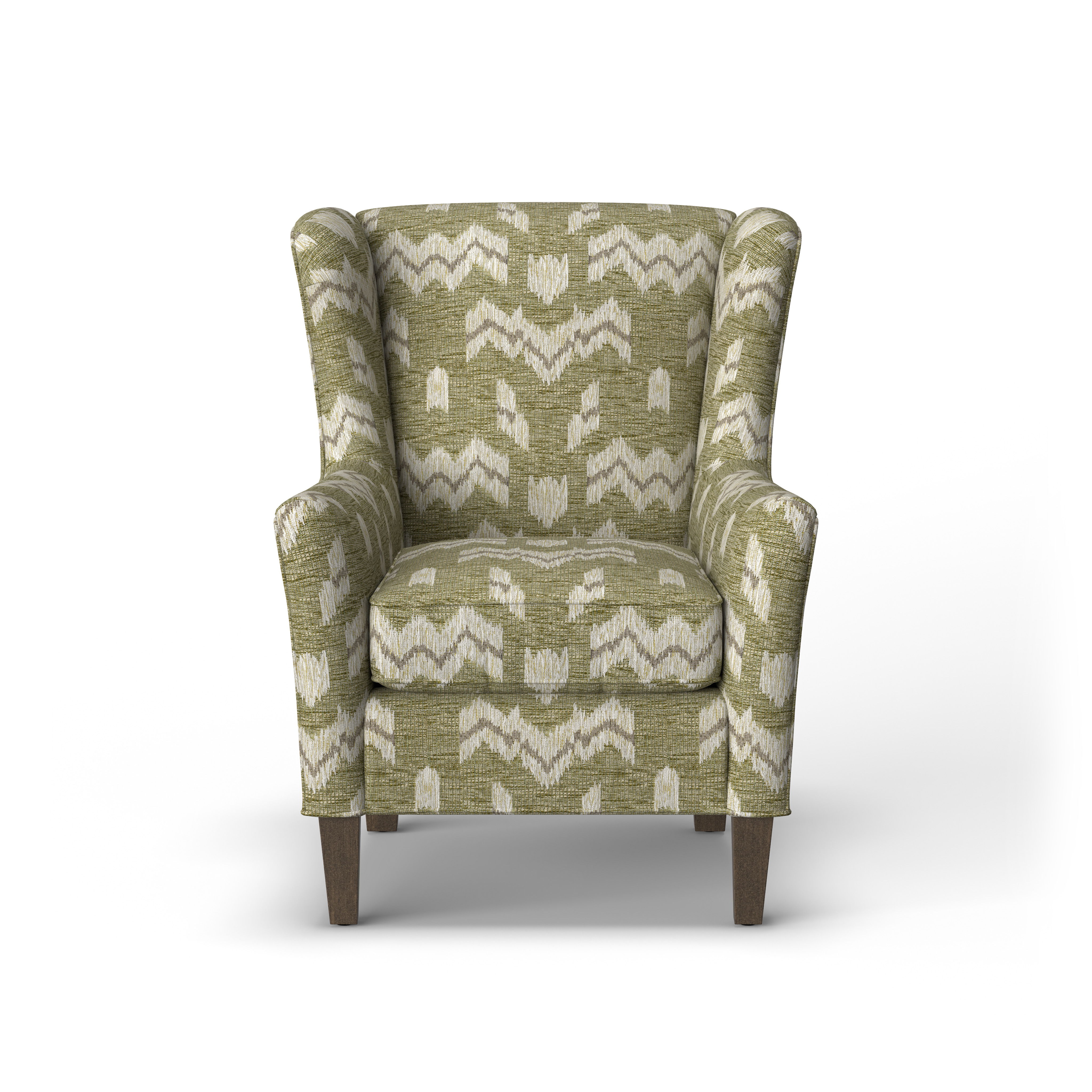 Ace - Fabric Chair, dark brown, view 6