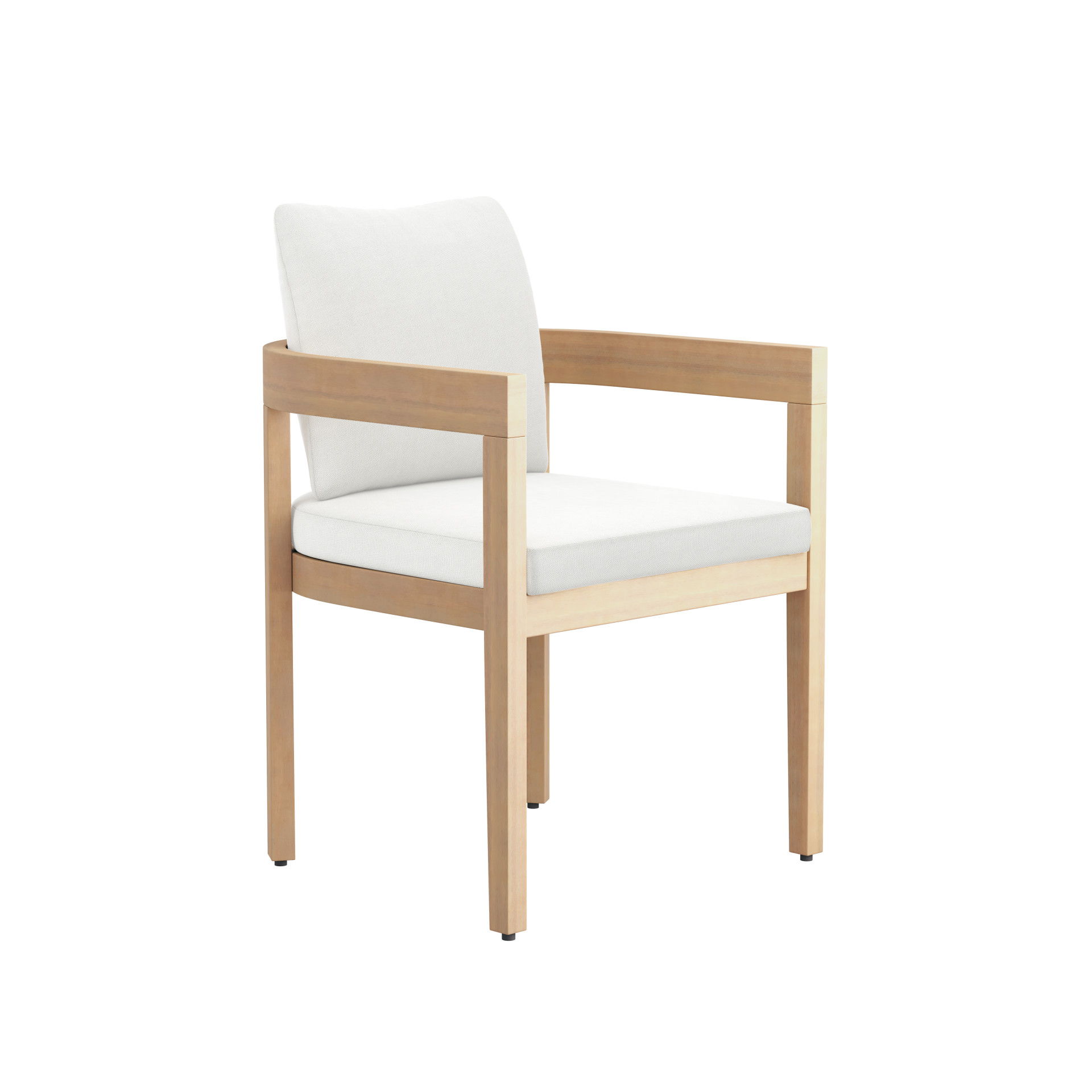 Patio Side Chair With Cushion