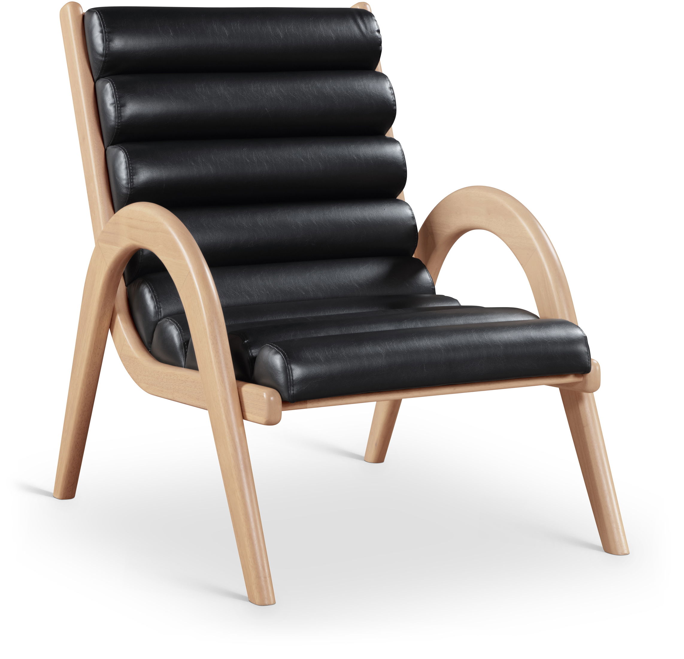 Randal - Upholstered Accent Chair - Black