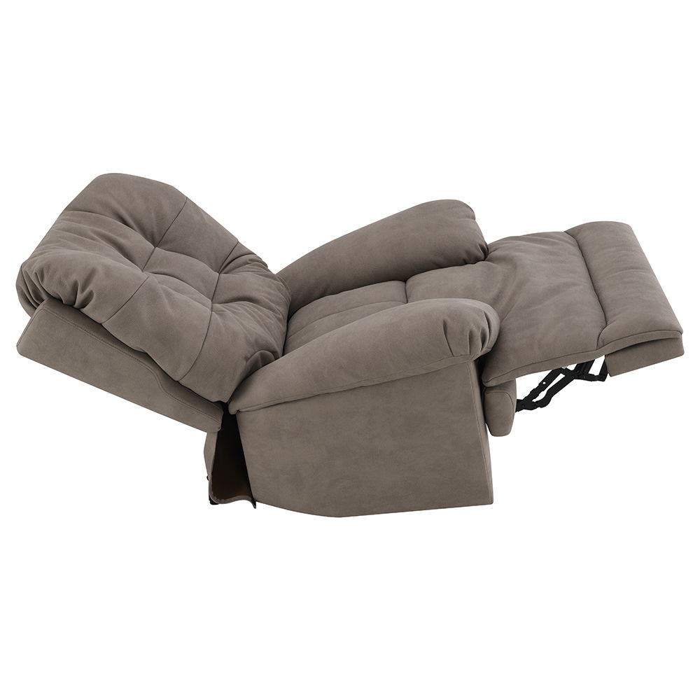 Firas - Power Motion Recliner - Camel, dark gray, view 6