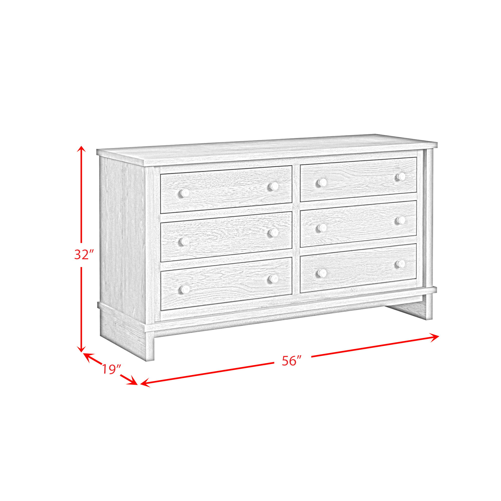Wyller - Dresser - Oak