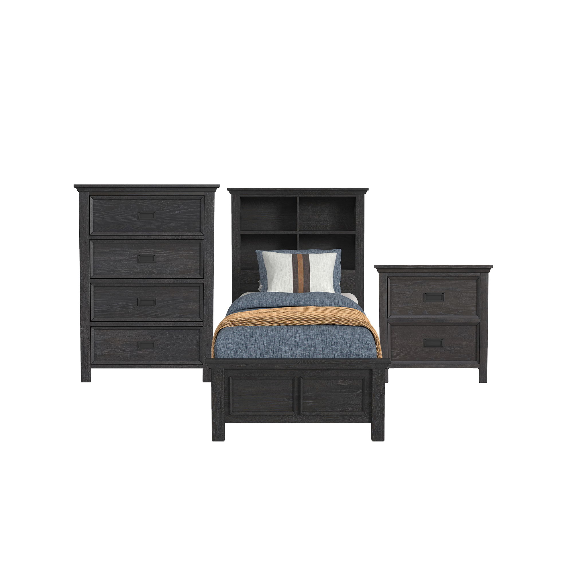Twin · 3 Pc · Bedroom Set